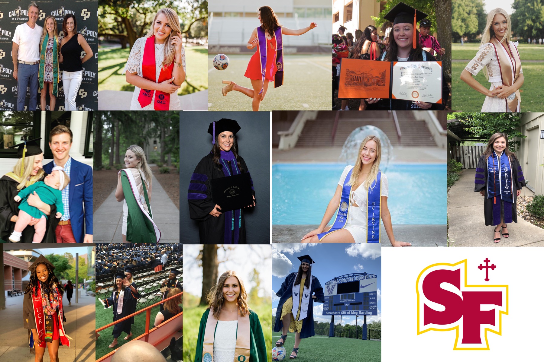2019 St. Francis Athletics Alumnae Graduates