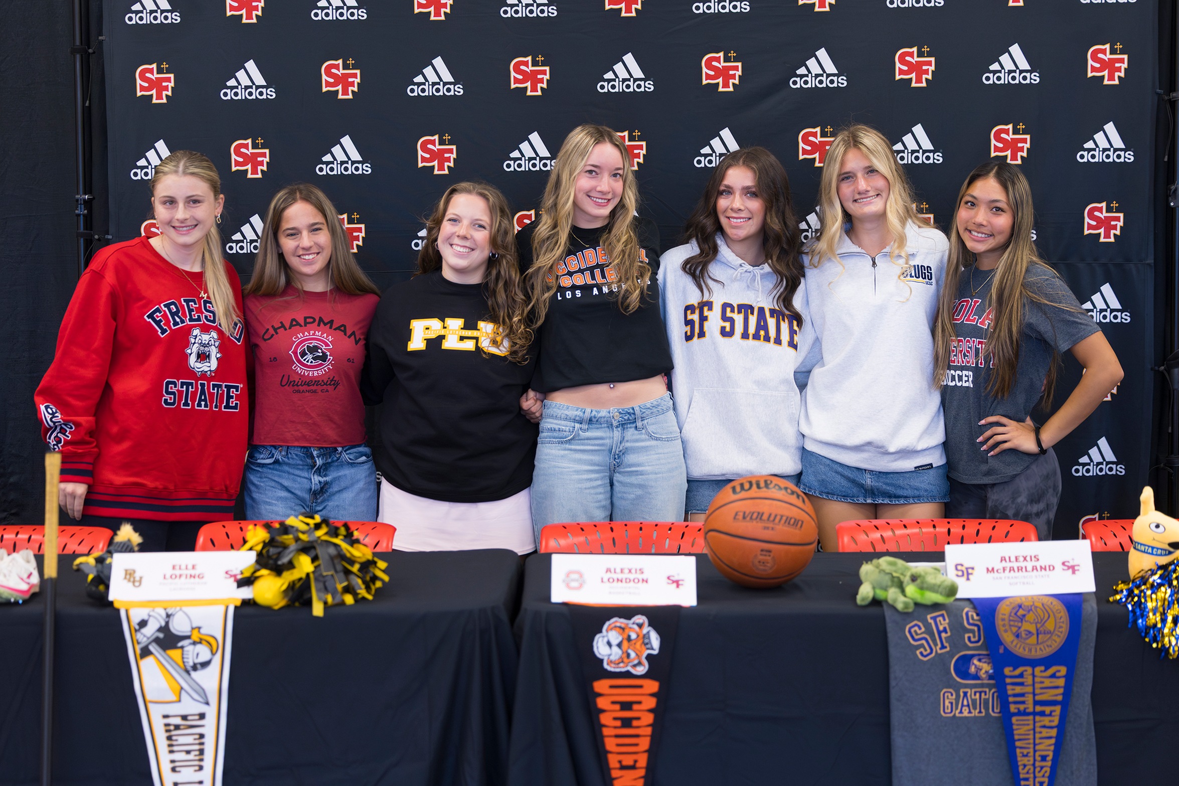 SF honors magnificent seven collegiate commits