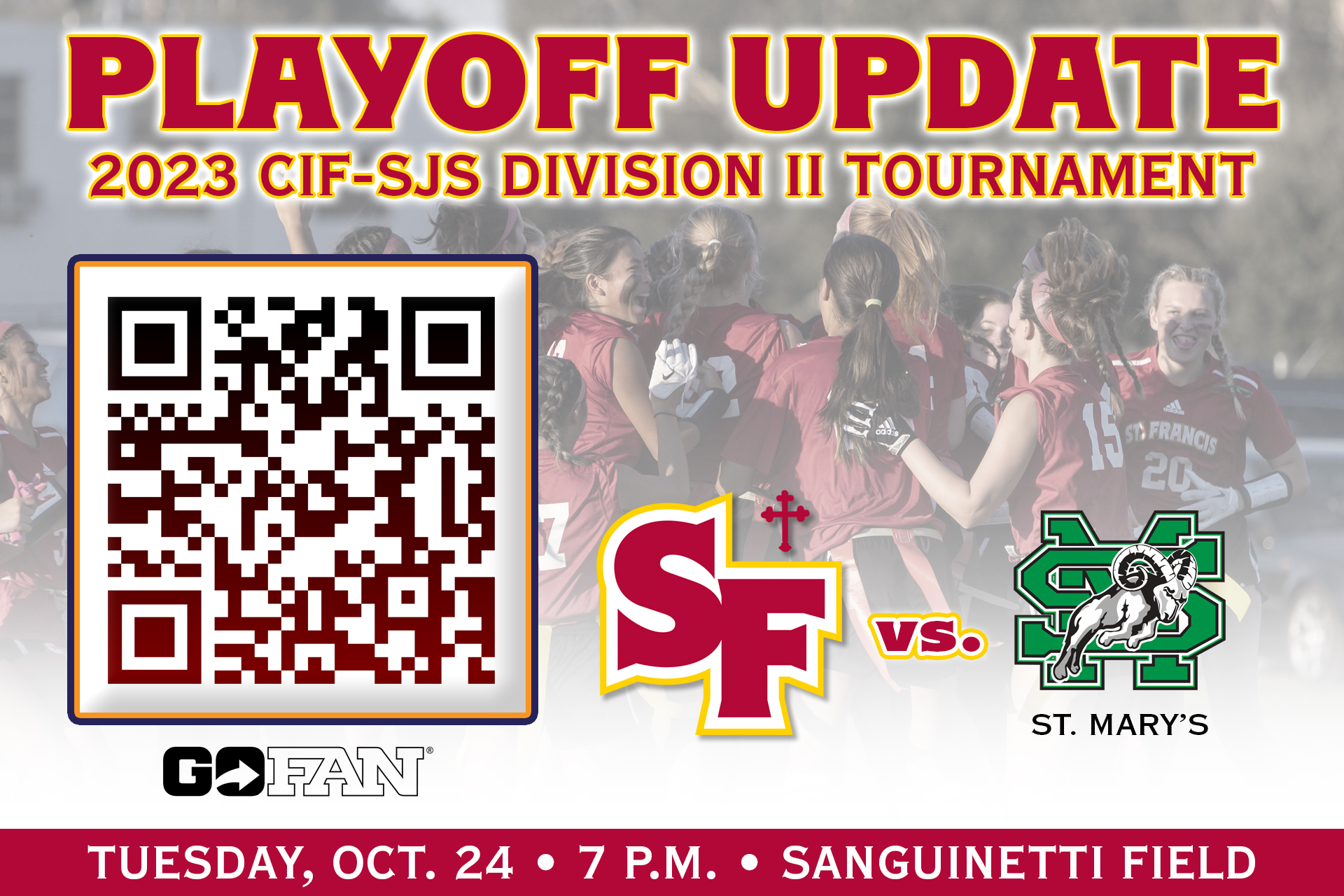 SF draws Rams to launch inaugural SJS playoffs