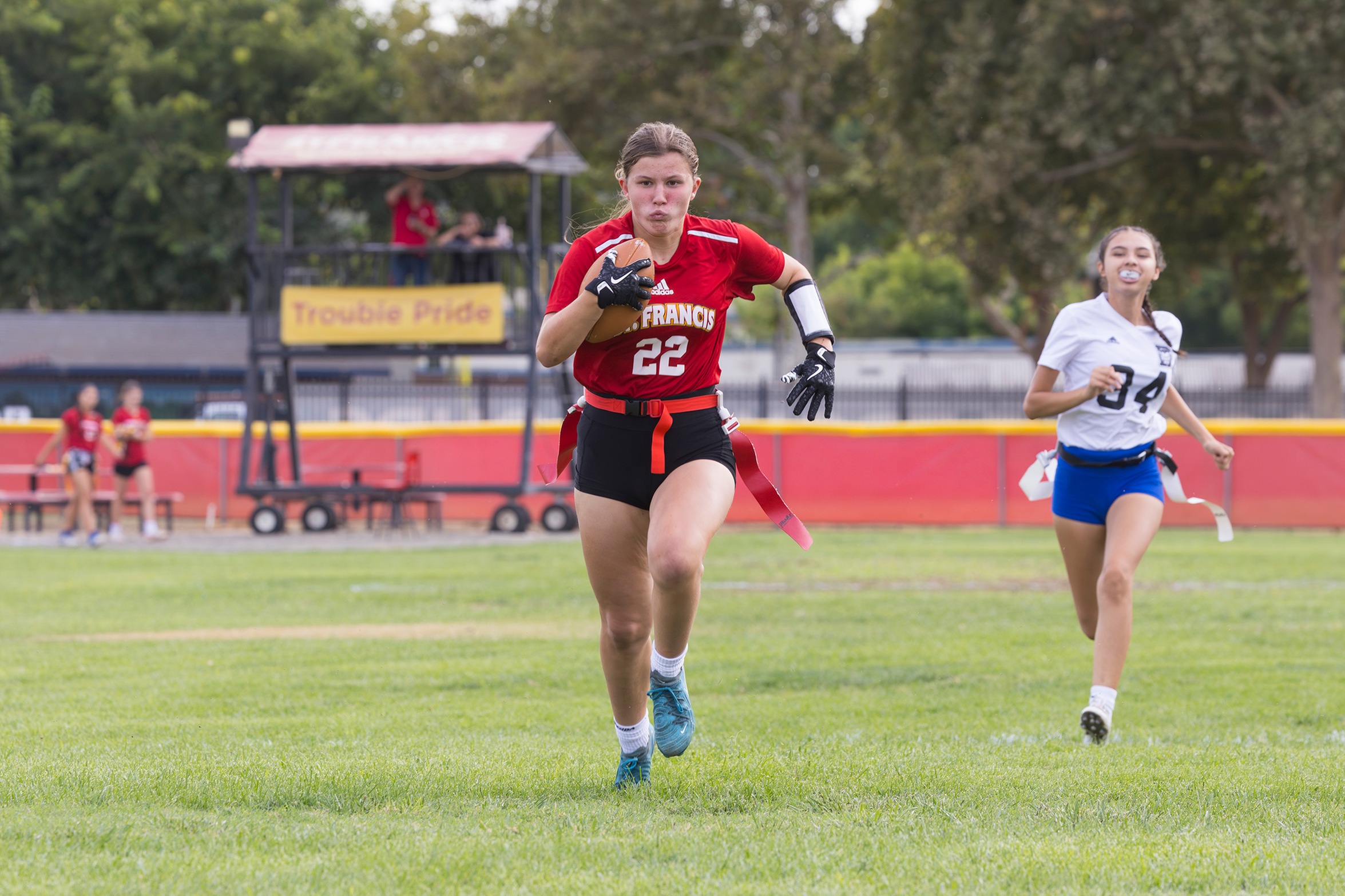 Tipton provides two-way sparks but SF jayvees settle for tie