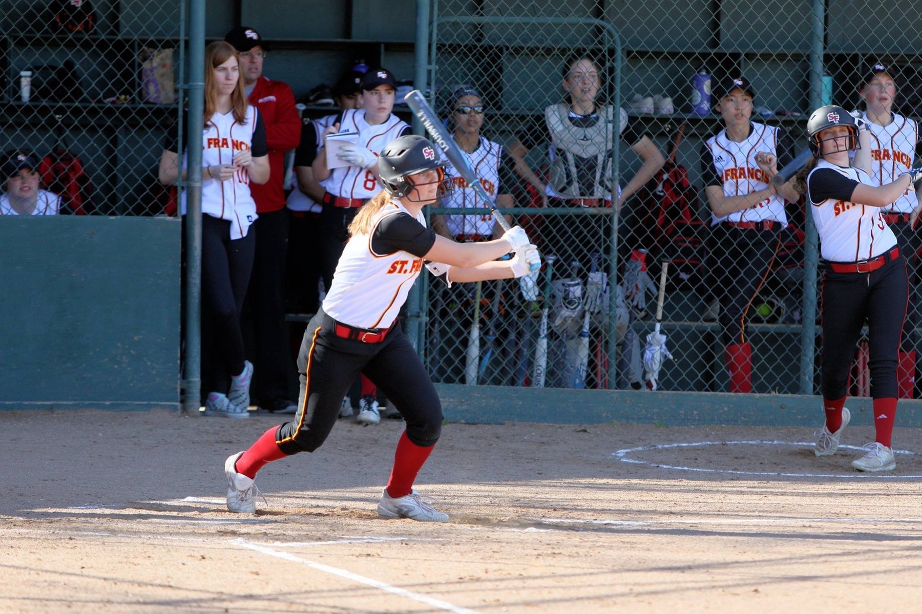 Softball wins on Grace Jenkins Home Run, Strong Pitching