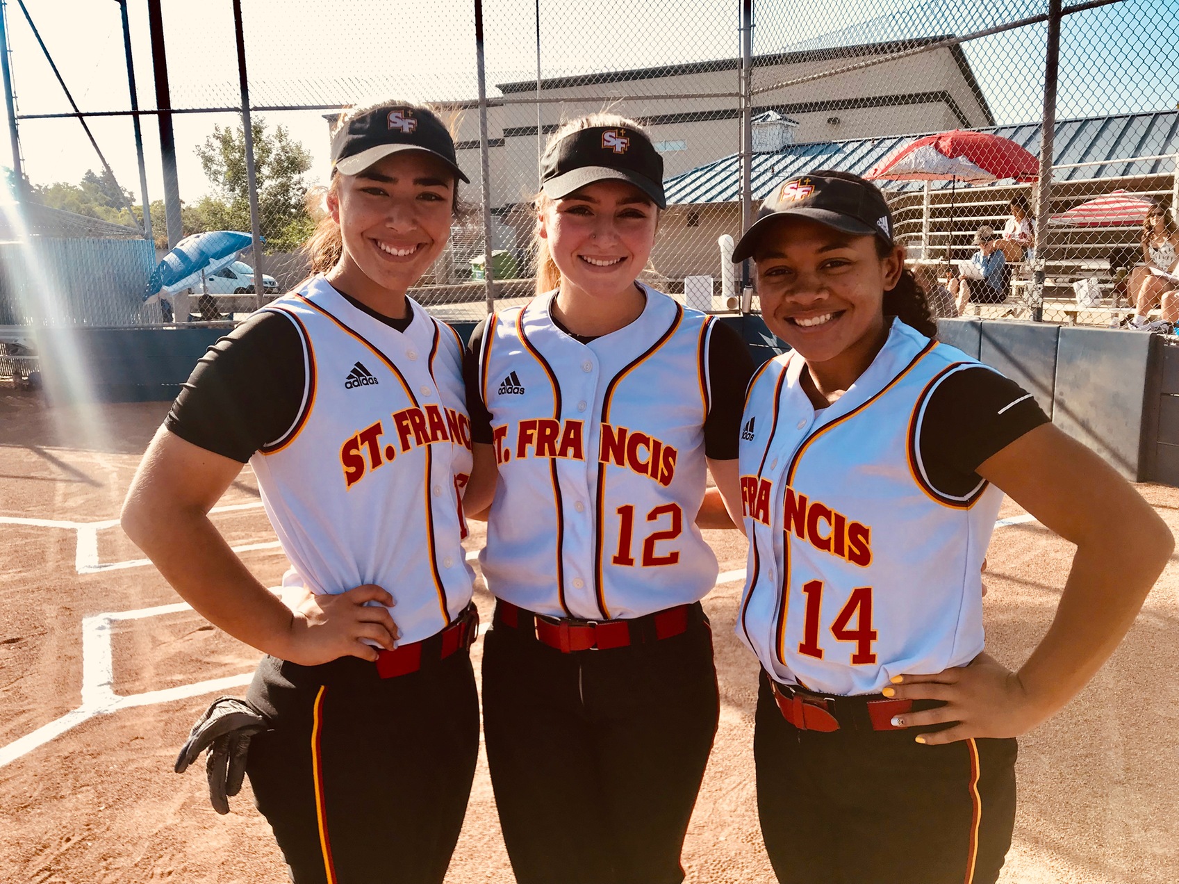 Three Troubies Represent at Optimist Softball Game