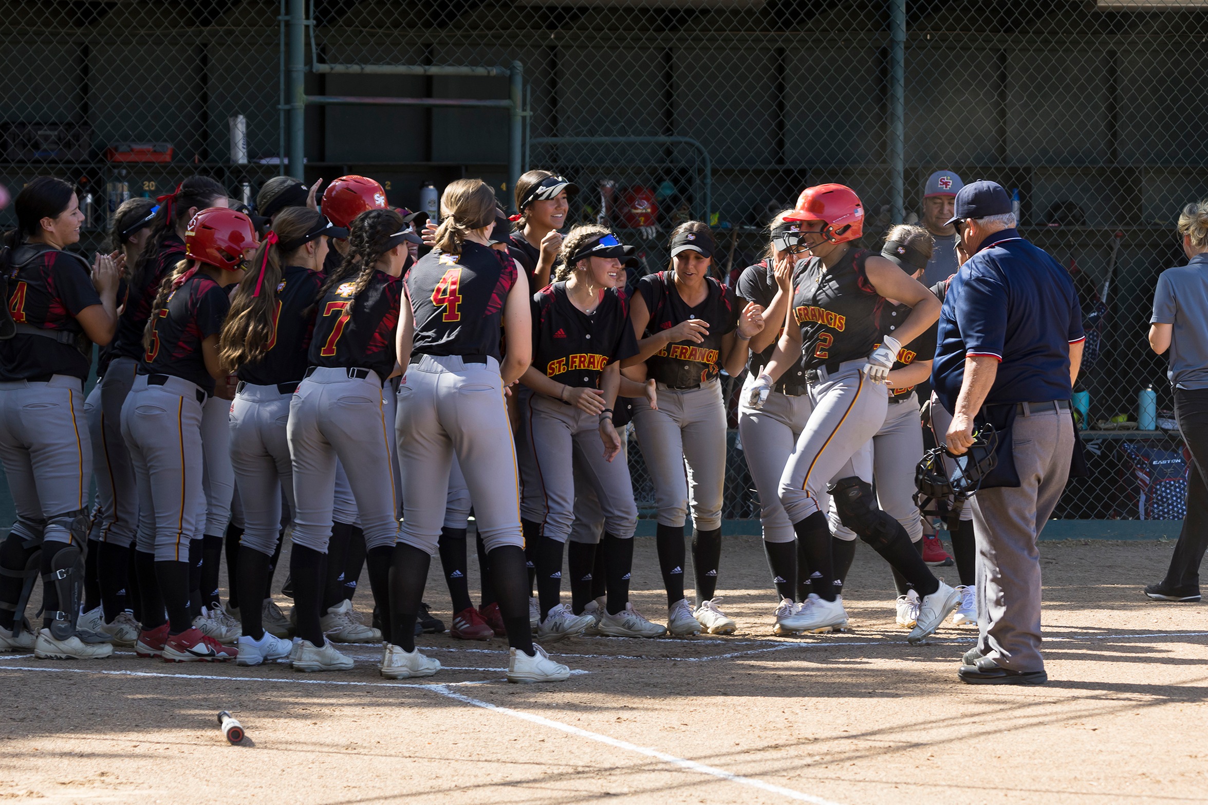 Troubies run-rule Mustangs in SJS playoff opener