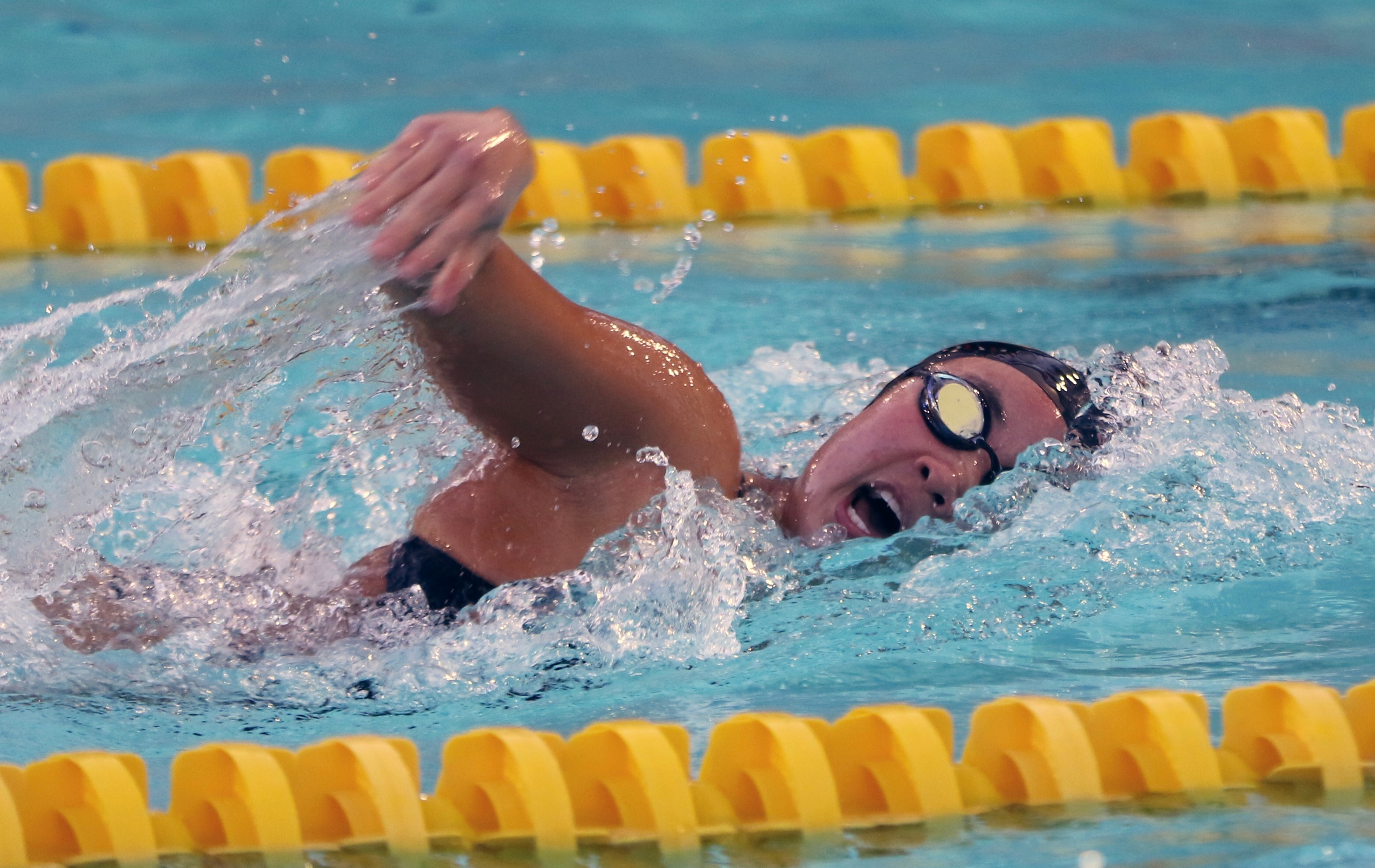 Hill, Gawlick, Cao lead SFHS to dual meet win