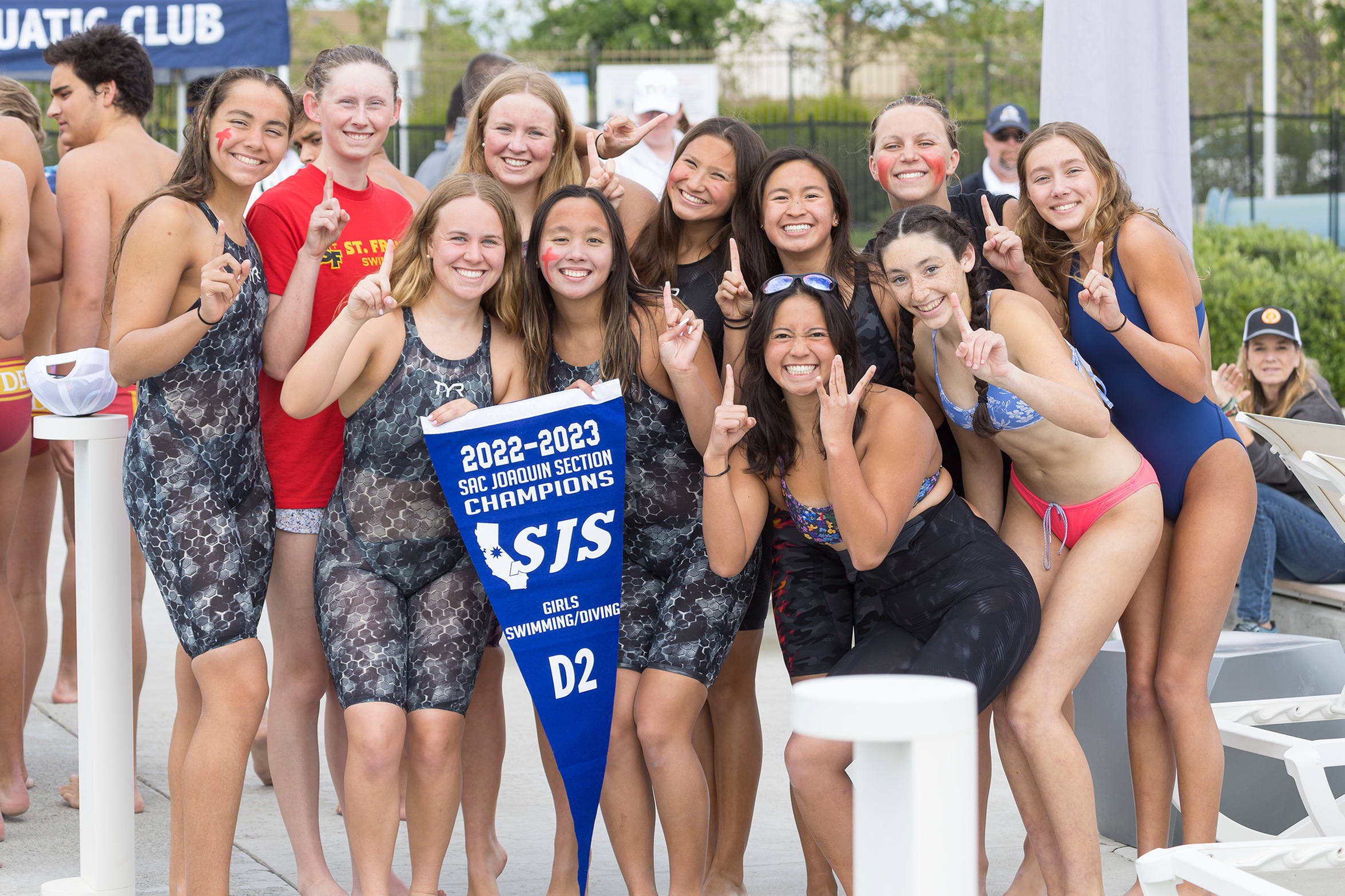 St. Francis wins sixth section swim title