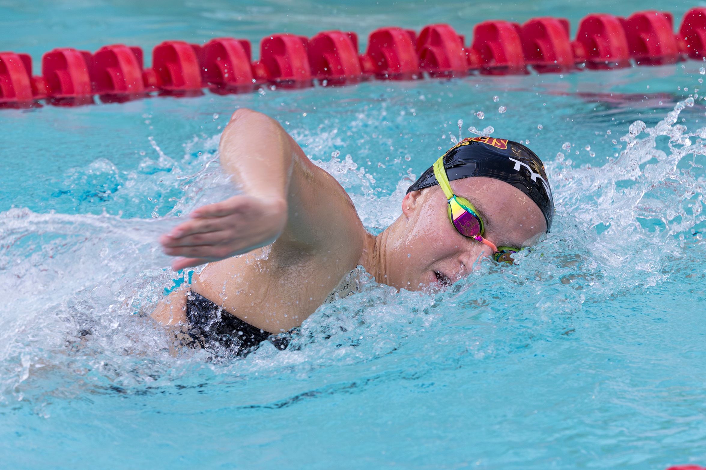Troubie swim opens 2025 season with Cougars