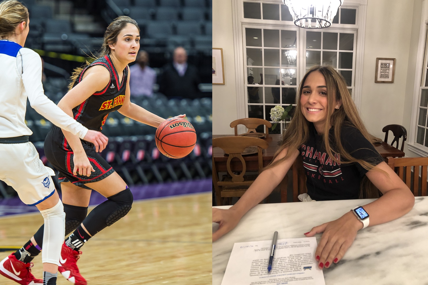 Basketball&rsquo;s Bagatelos to Play at Chapman University