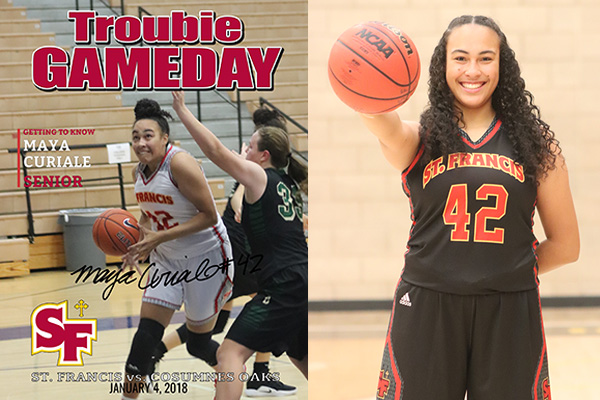 Get to Know: Basketball's #42 Maya Curiale