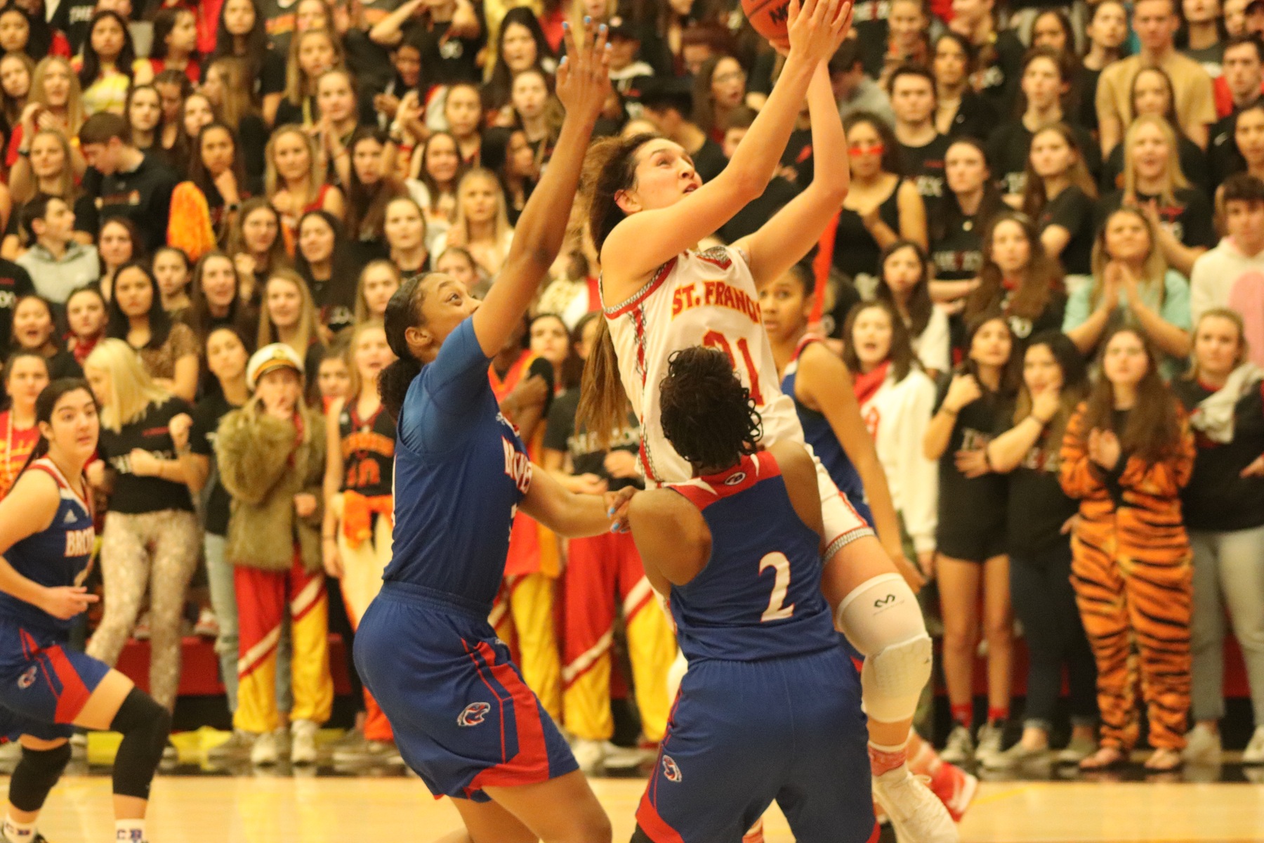 Basketball Falls to Christian Brothers in Holy Hoops Game