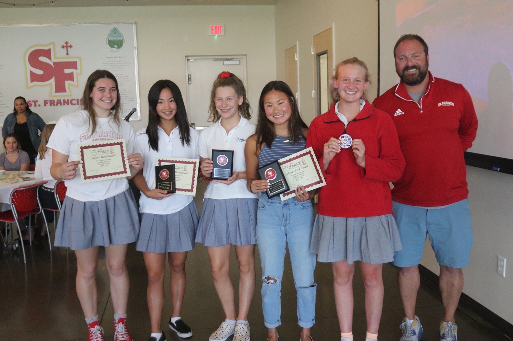 Swimming Team Celebrated Season at Banquet