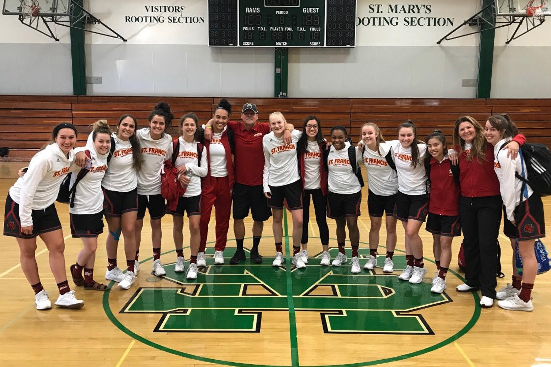 Basketball Preps for Season with Scrimmages at St. Mary&rsquo;s