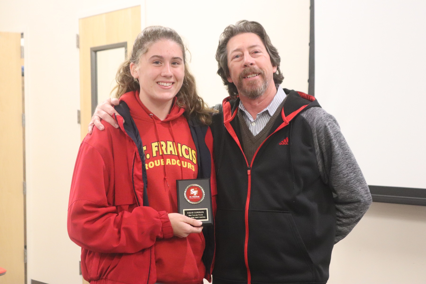 Sarah Cloninger Named Junior Varsity Basketball MVP