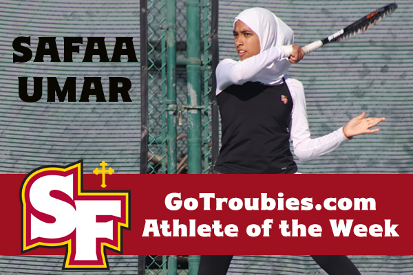 Tennis&rsquo; Umar Named Player of the Week After CIF NorCals Finish