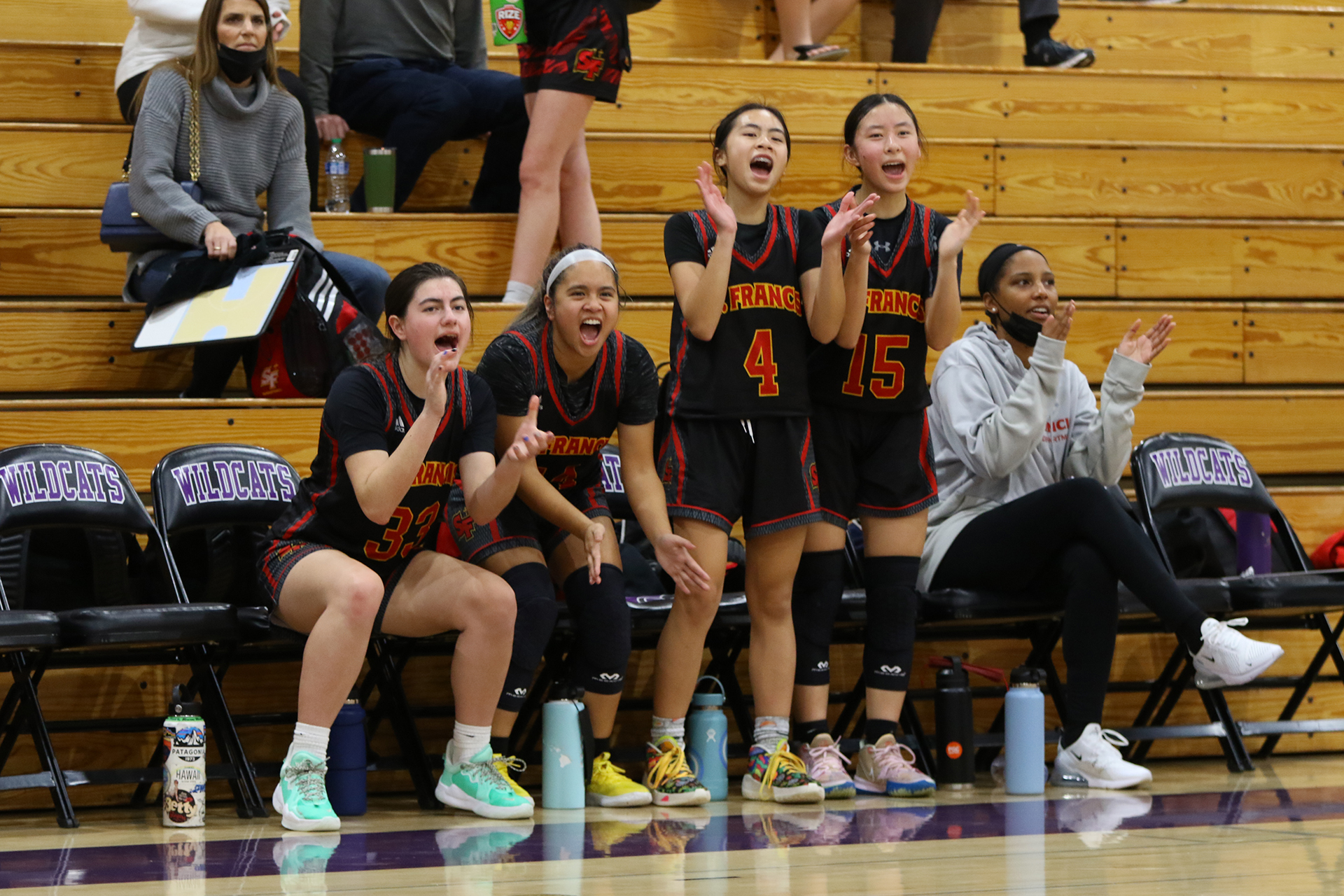 JV Gold pulls away to decisive win over Franklin