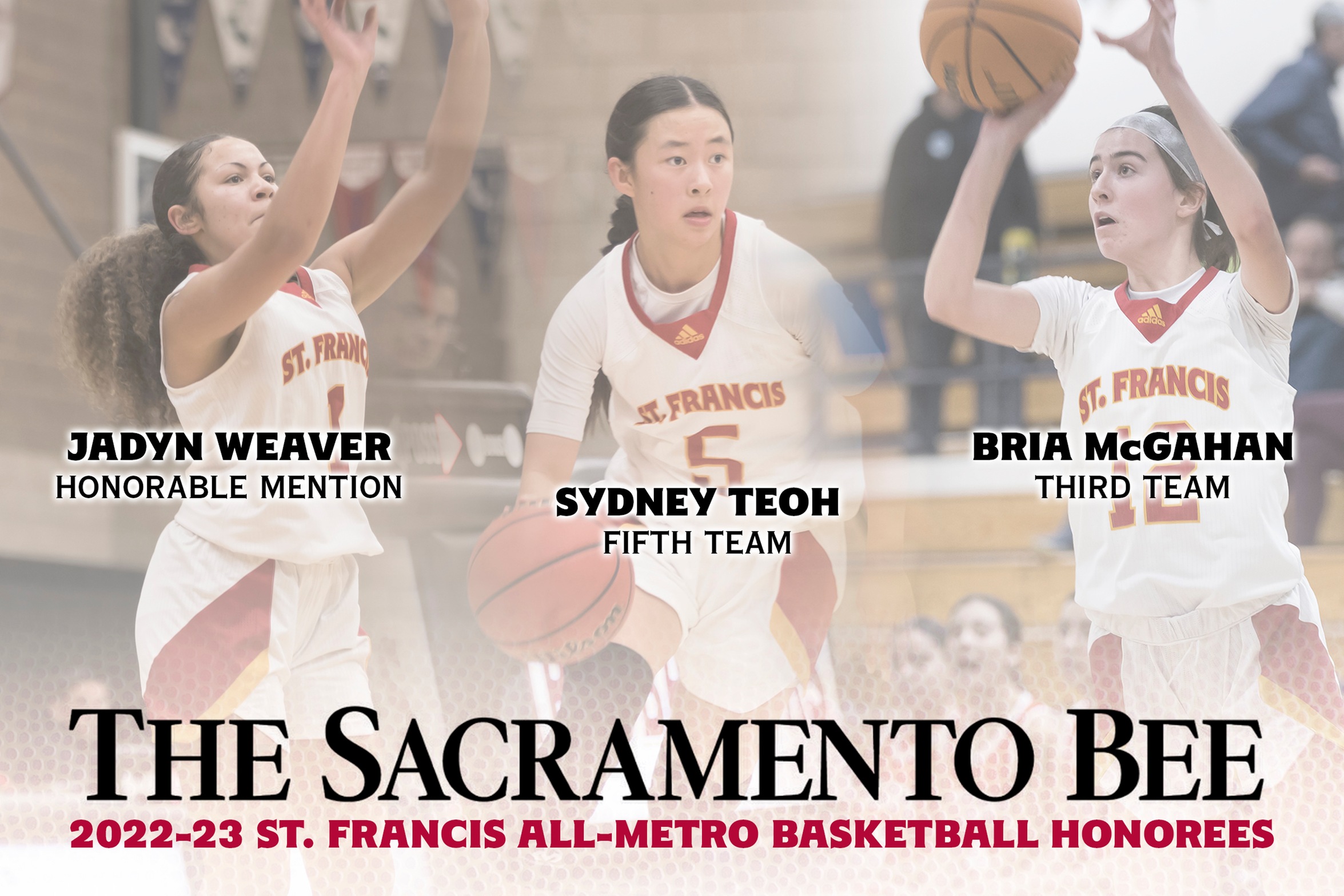 Troubie trio earns Sacramento Bee All-Metro honors