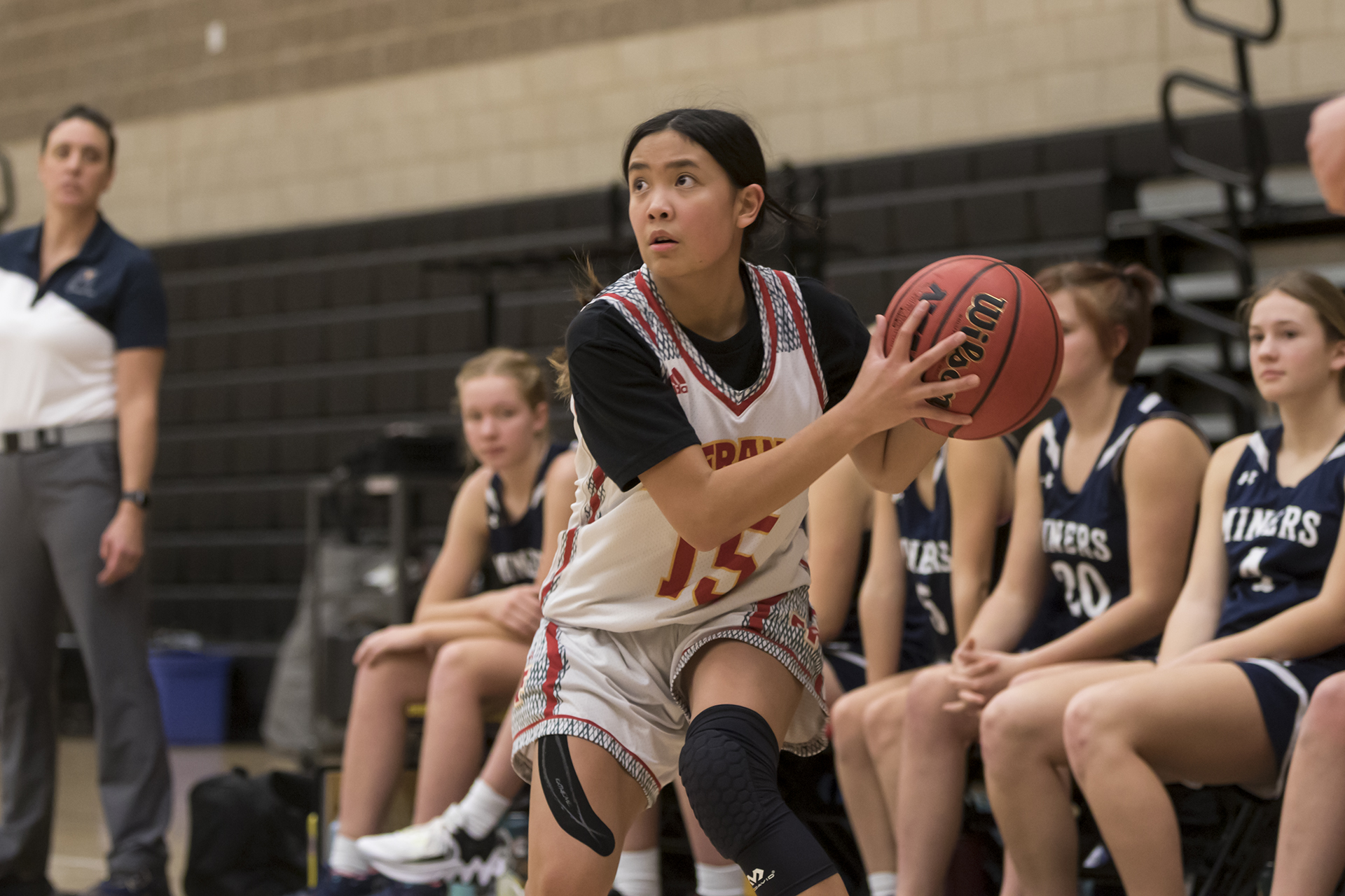 Gavino drains 20 to lead JV Red to a 38-27 win over Miners
