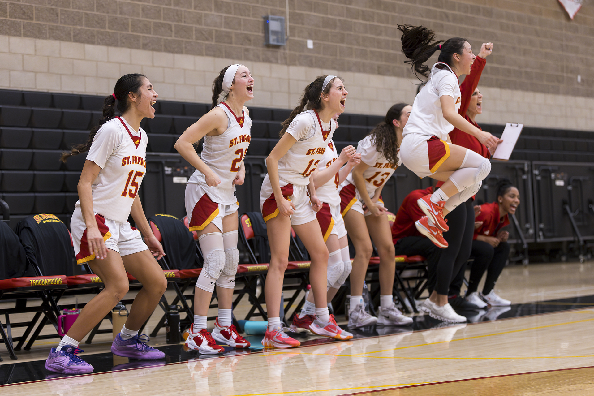 Troubies set school record in hoop win against Herd