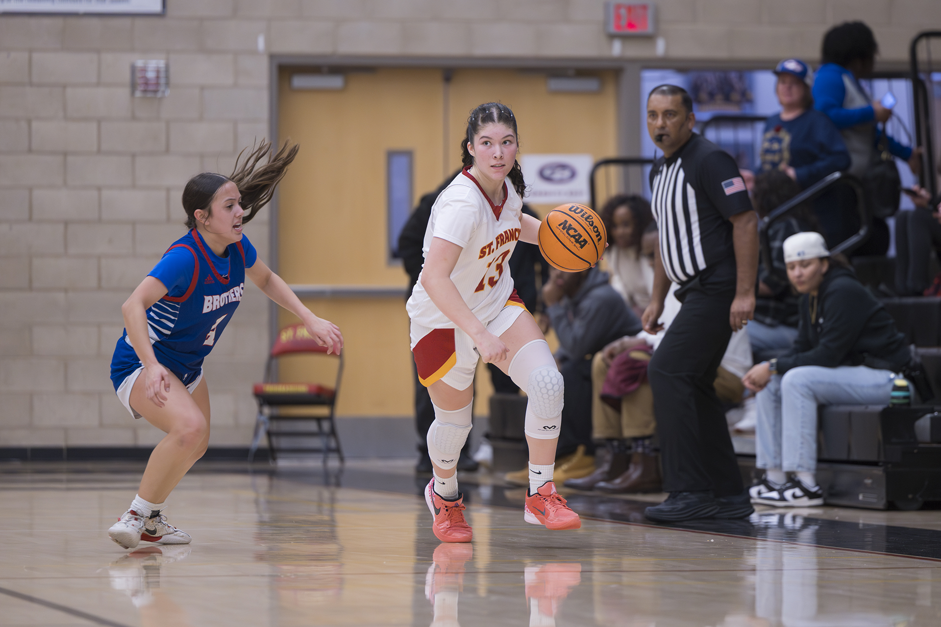 JV Gold falls to Falcons at Holy Hoops