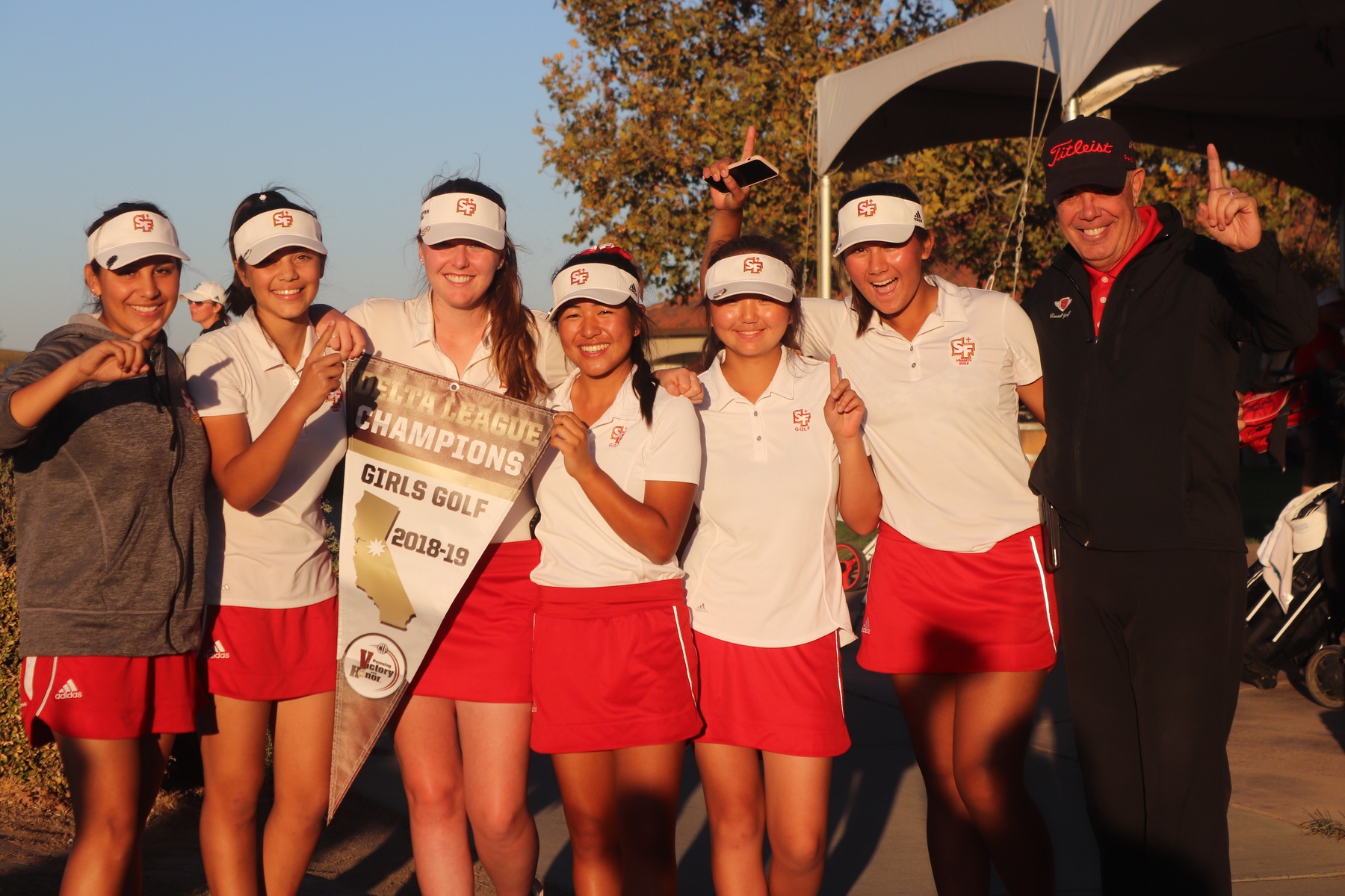 Golf Wins Delta League Center by 34 Strokes, Captures League Title