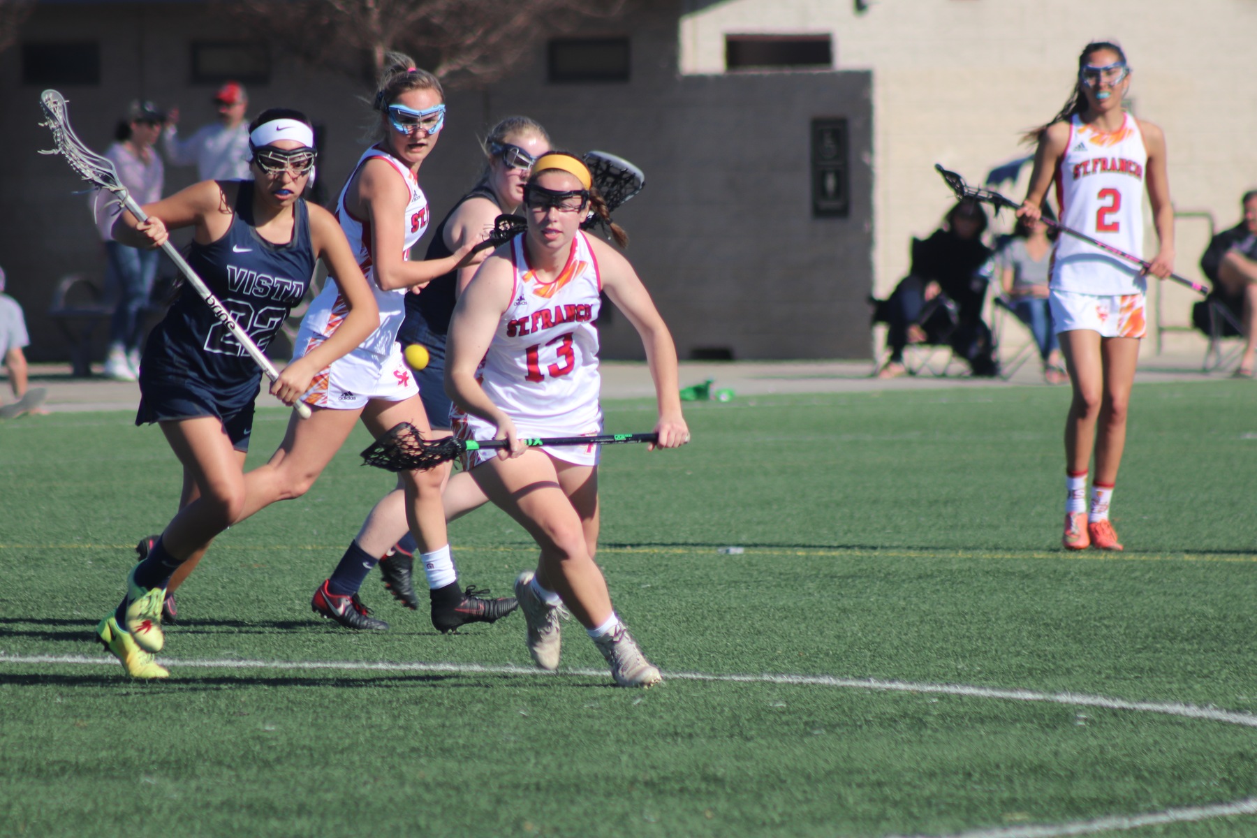 Lacrosse Defeats Vista del Lago in League Opener
