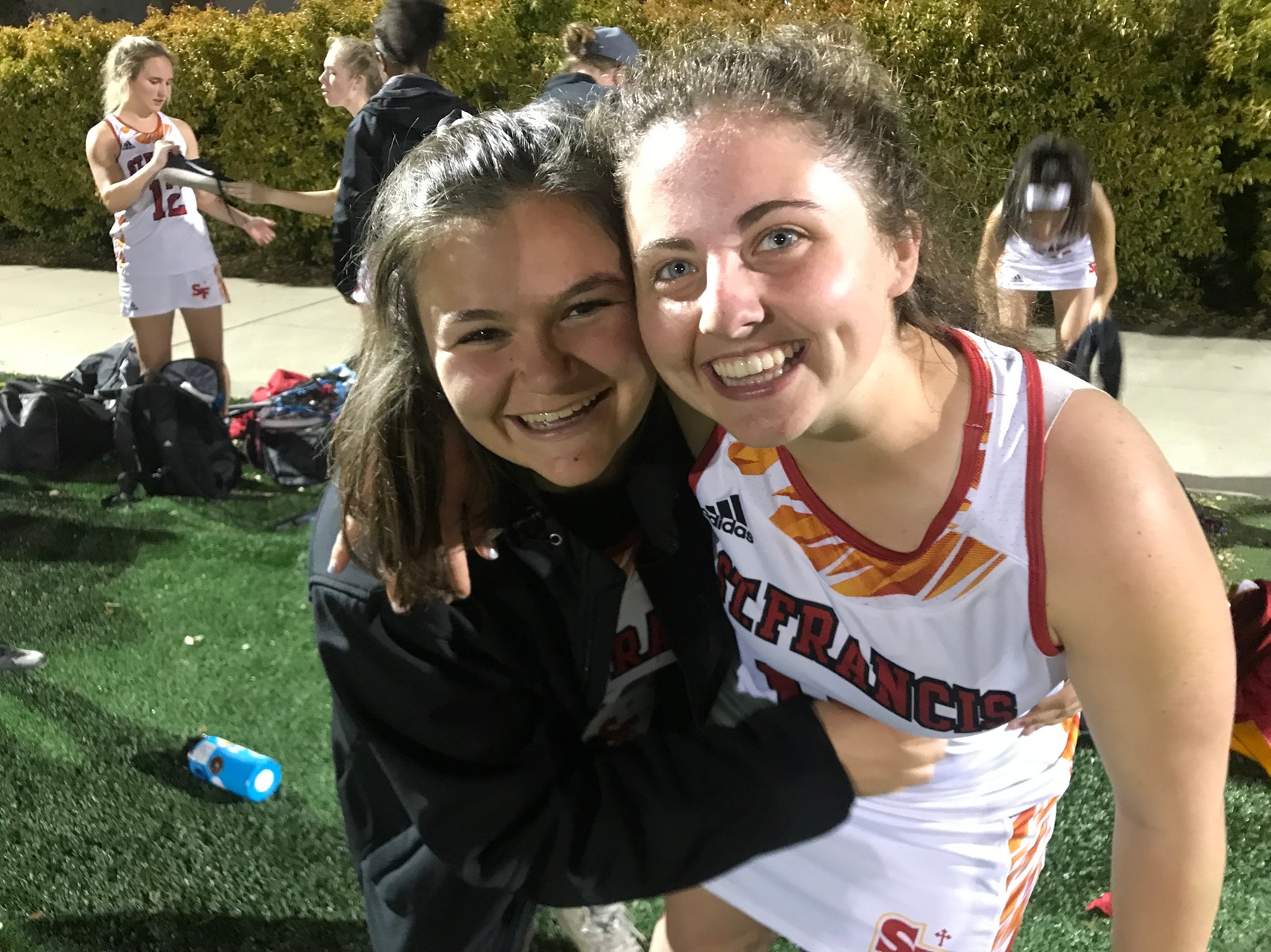 Lacrosse Posts Comeback Win on Golden Goal on Senior Night