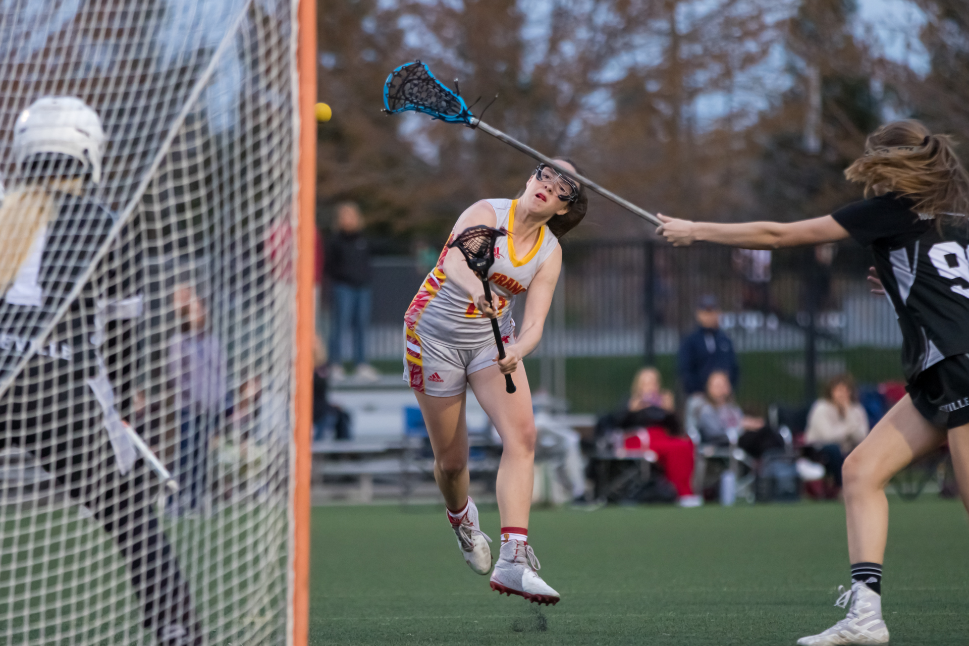 Balanced attack leads Troubie LAX to 18-4 win