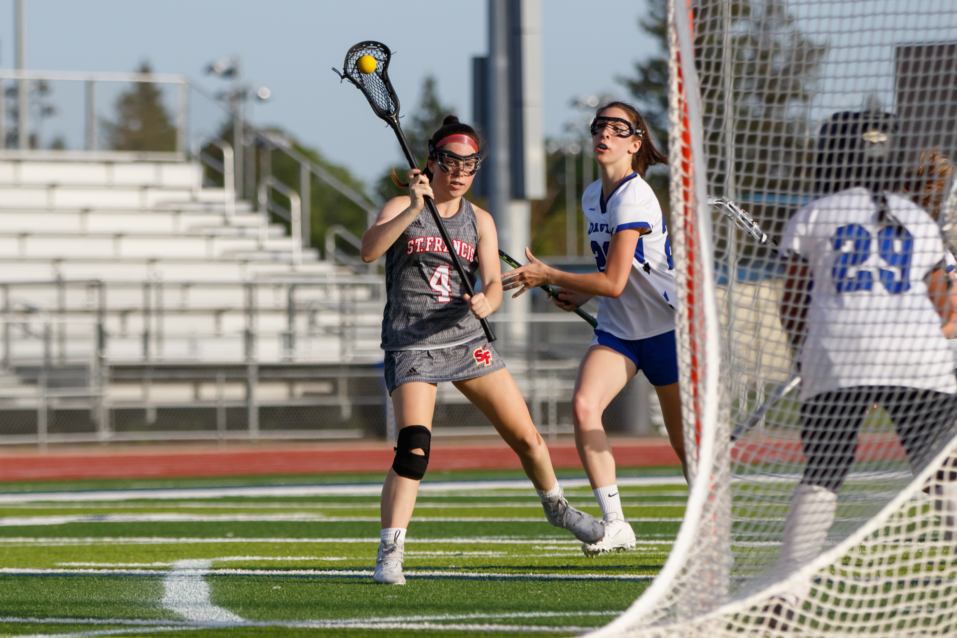 Hamm continues hot streak with eight goals at Davis