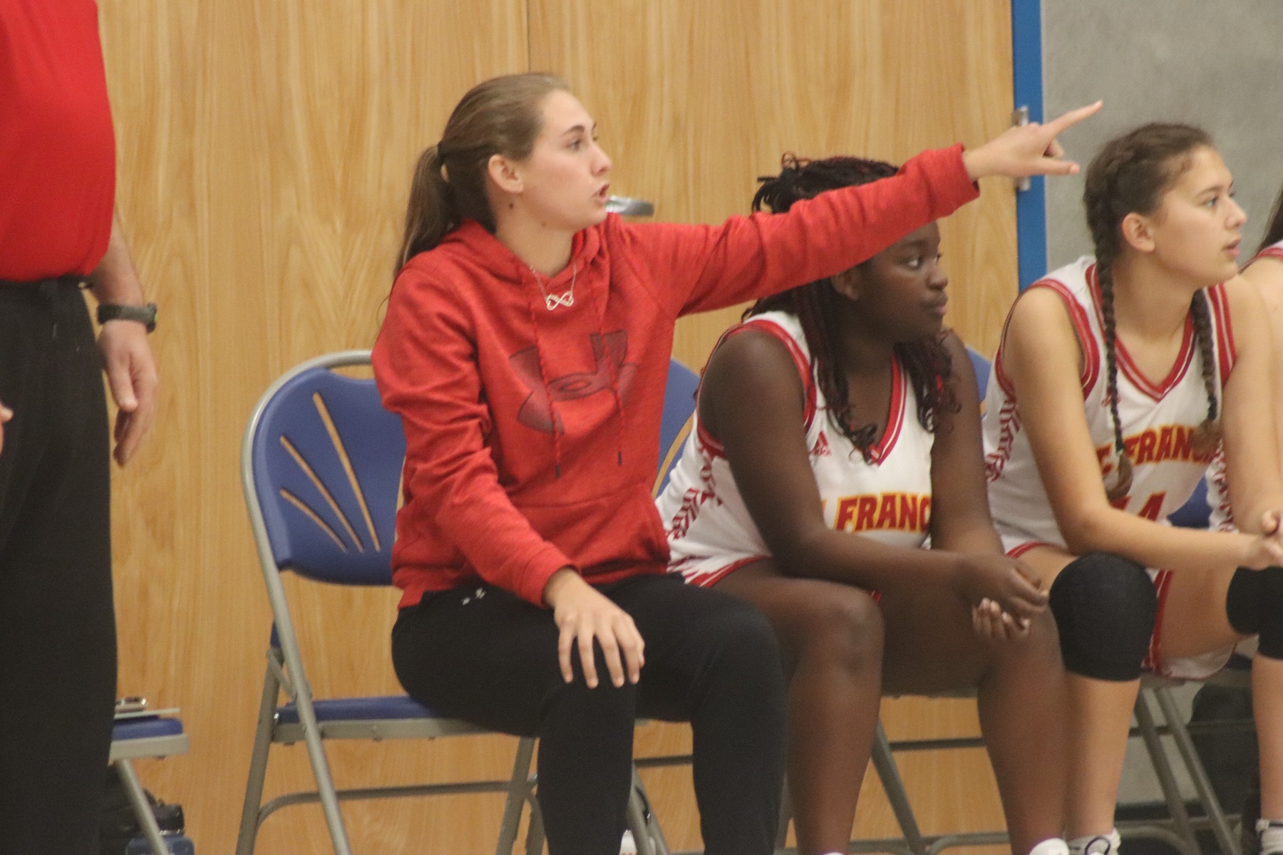 Collins Joins Basketball Staff as JV Red Assistant