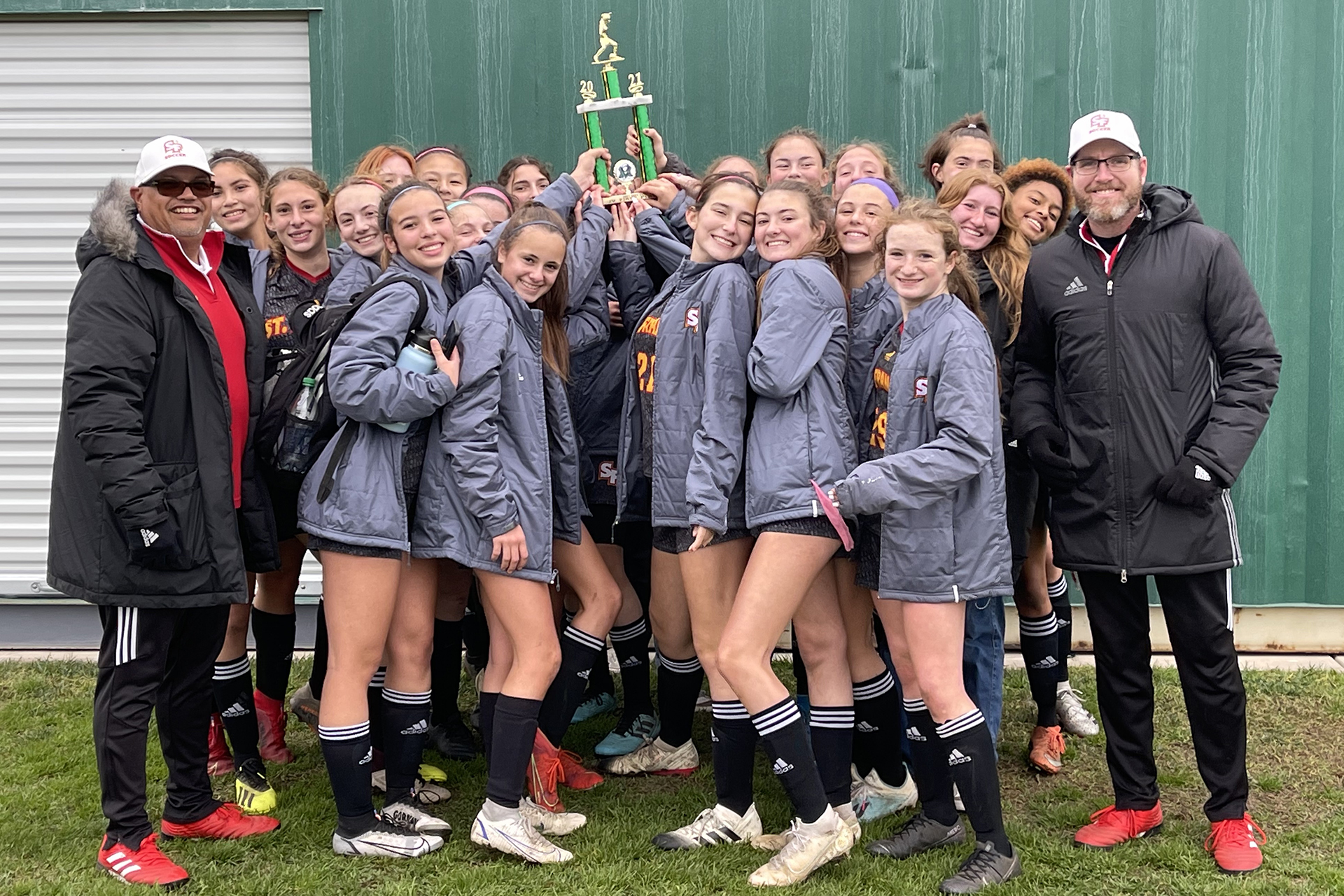 Unbeaten JV Red soccer wins Buff Cup