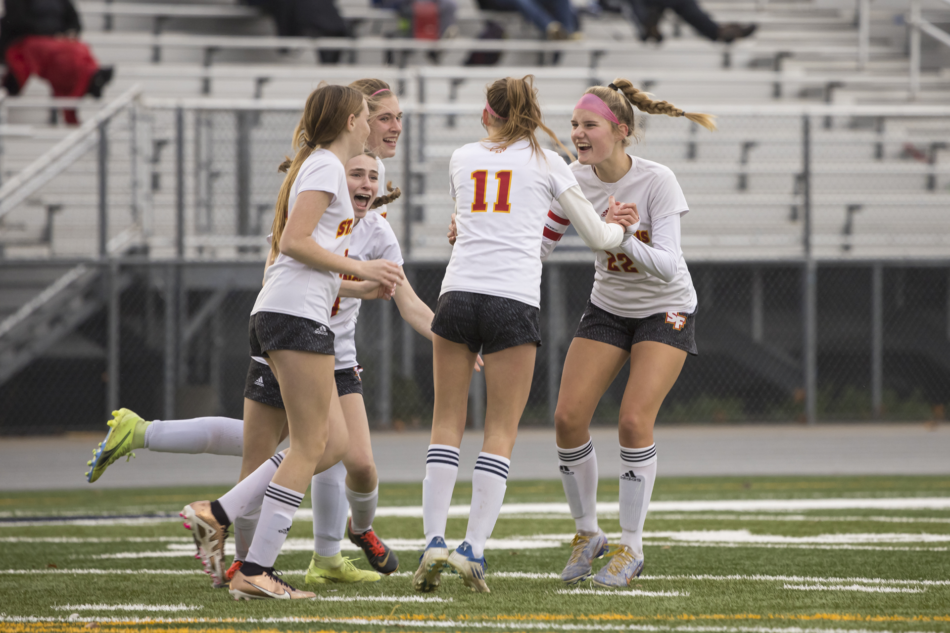 JV Red strikes early in 4-1 road win over Tigers