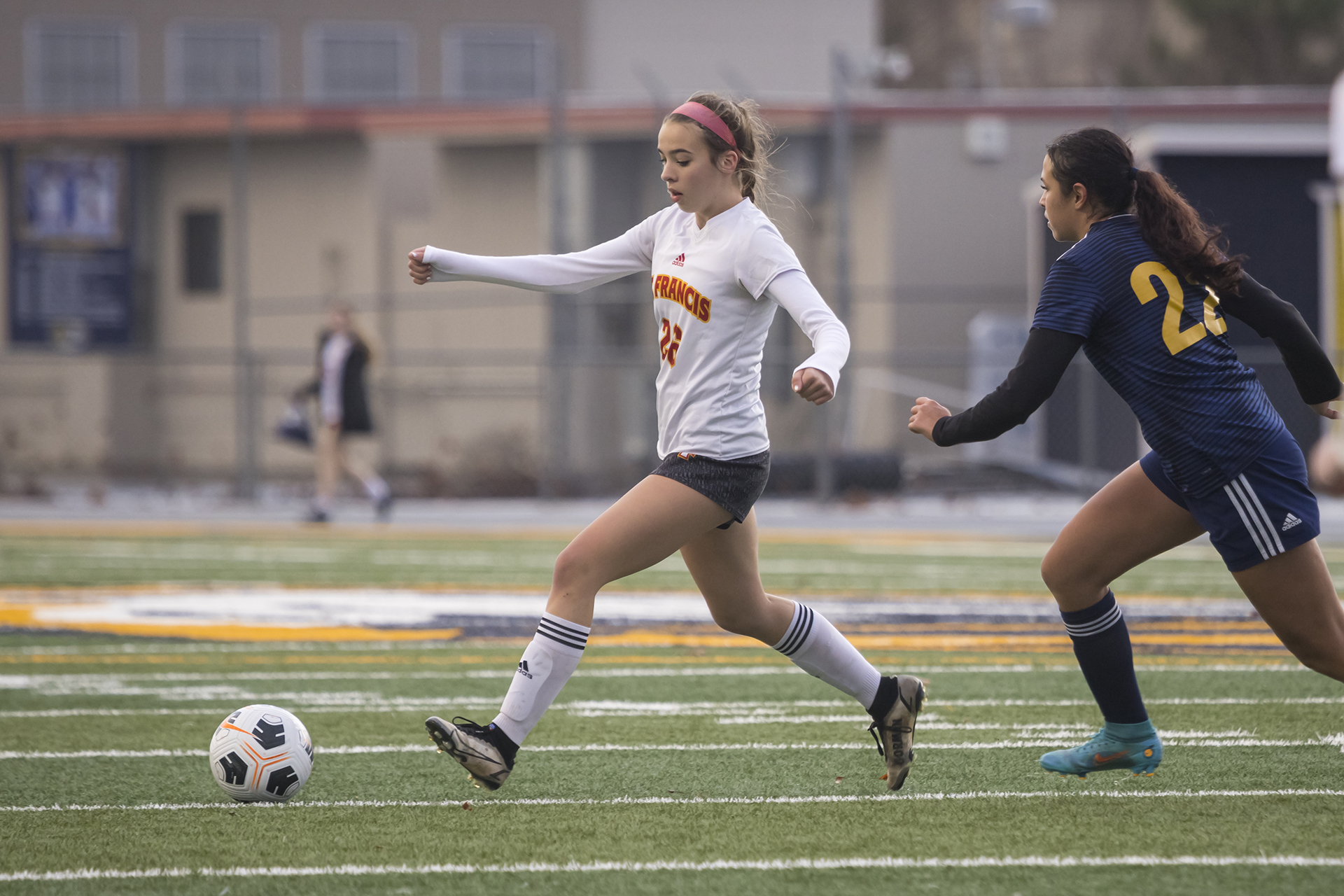 Gorman's hat trick lifts JV Red to 7-0 shutout