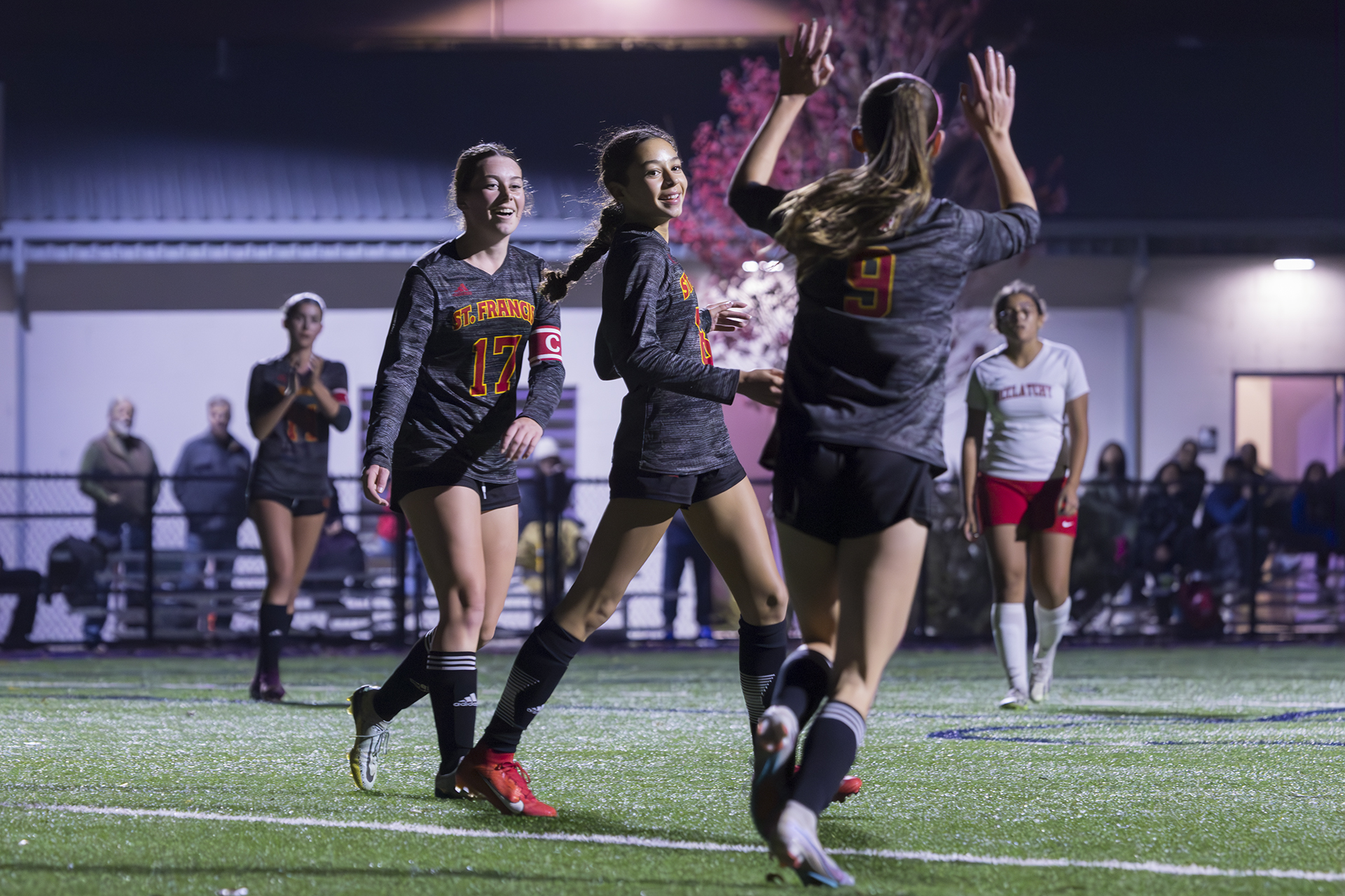 St. Francis sweeps CKM with matching 5-0 wins