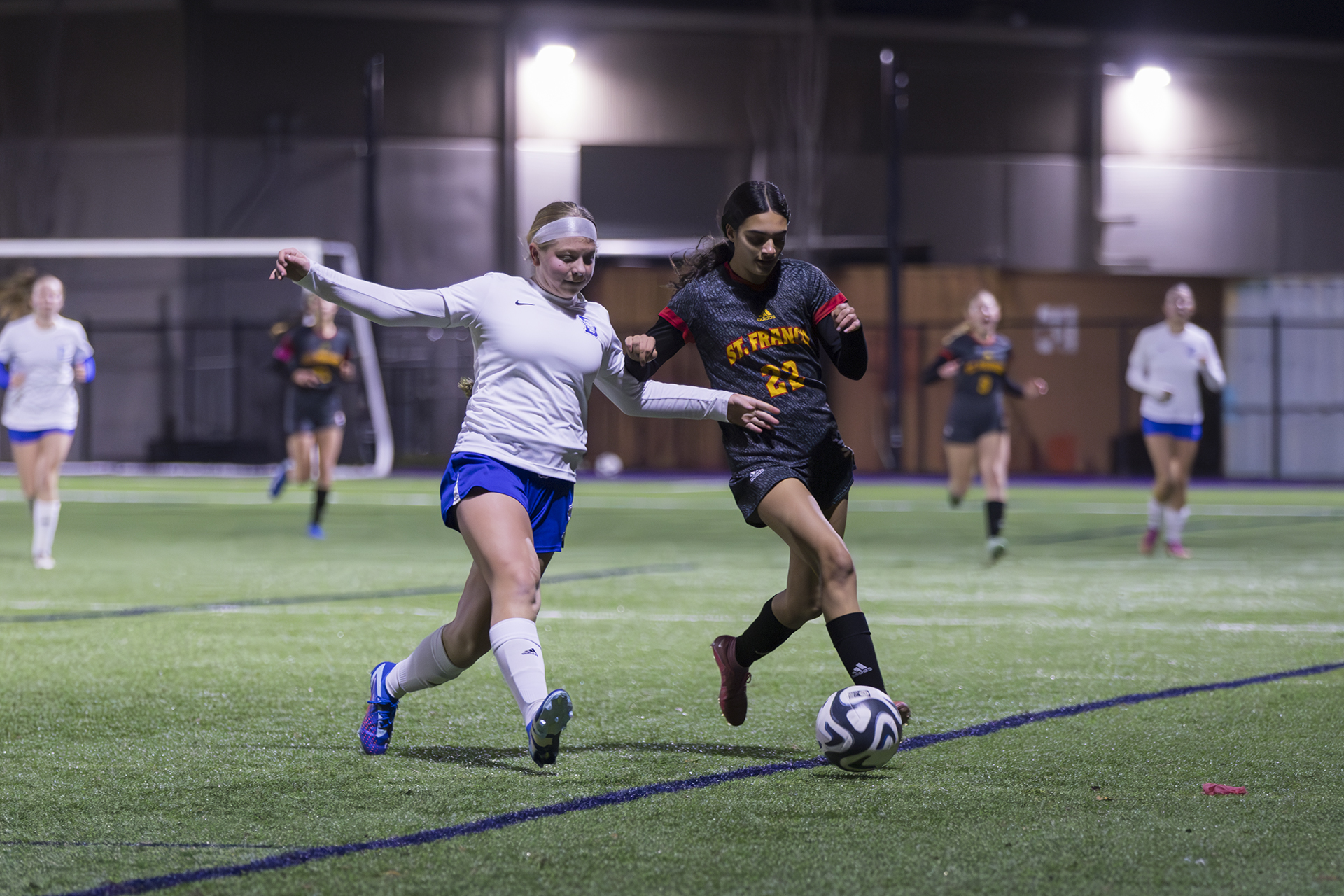 Troubies outmatched by Davis frosh