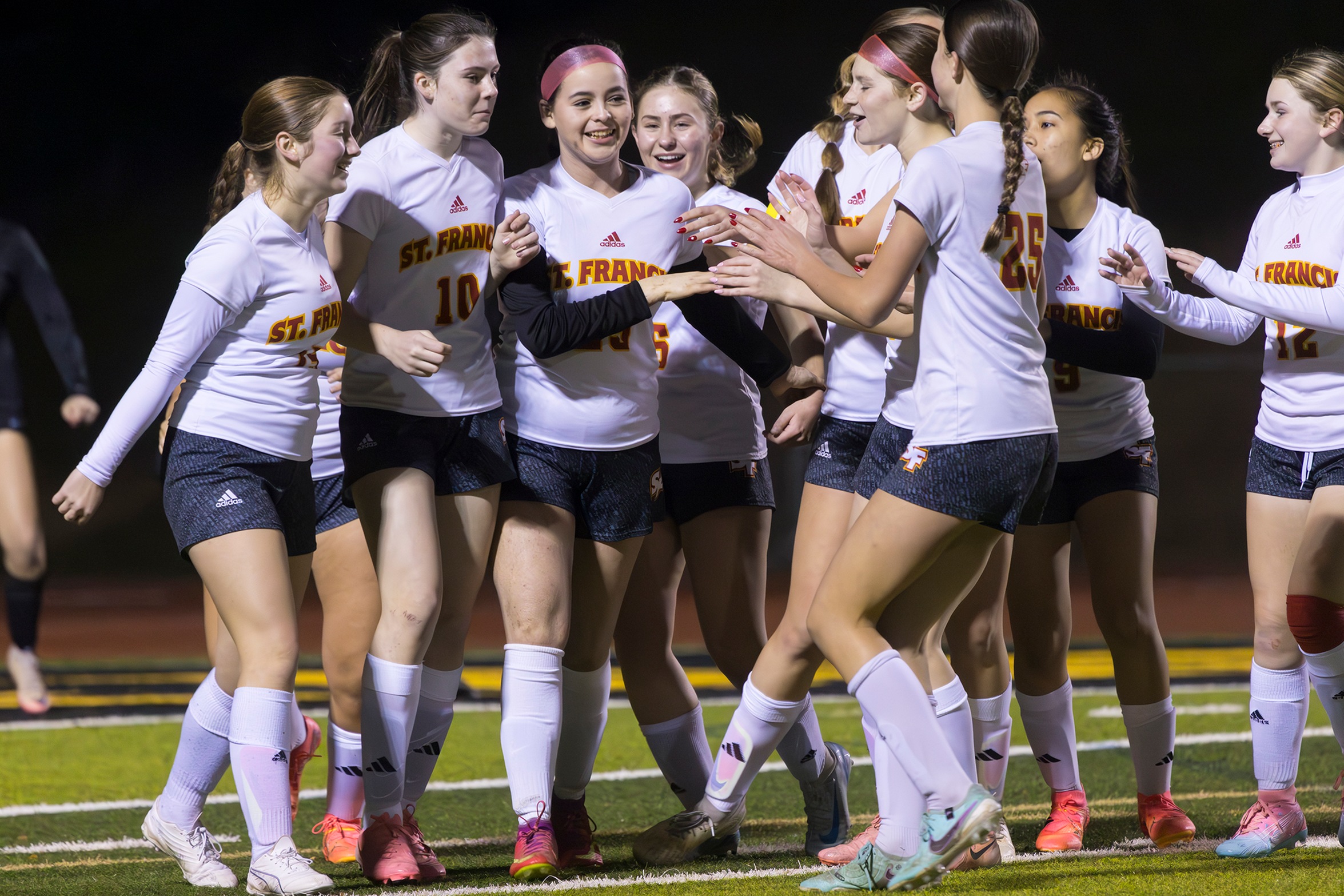 JV Red scores twice after halftime to blank Golden Eagles