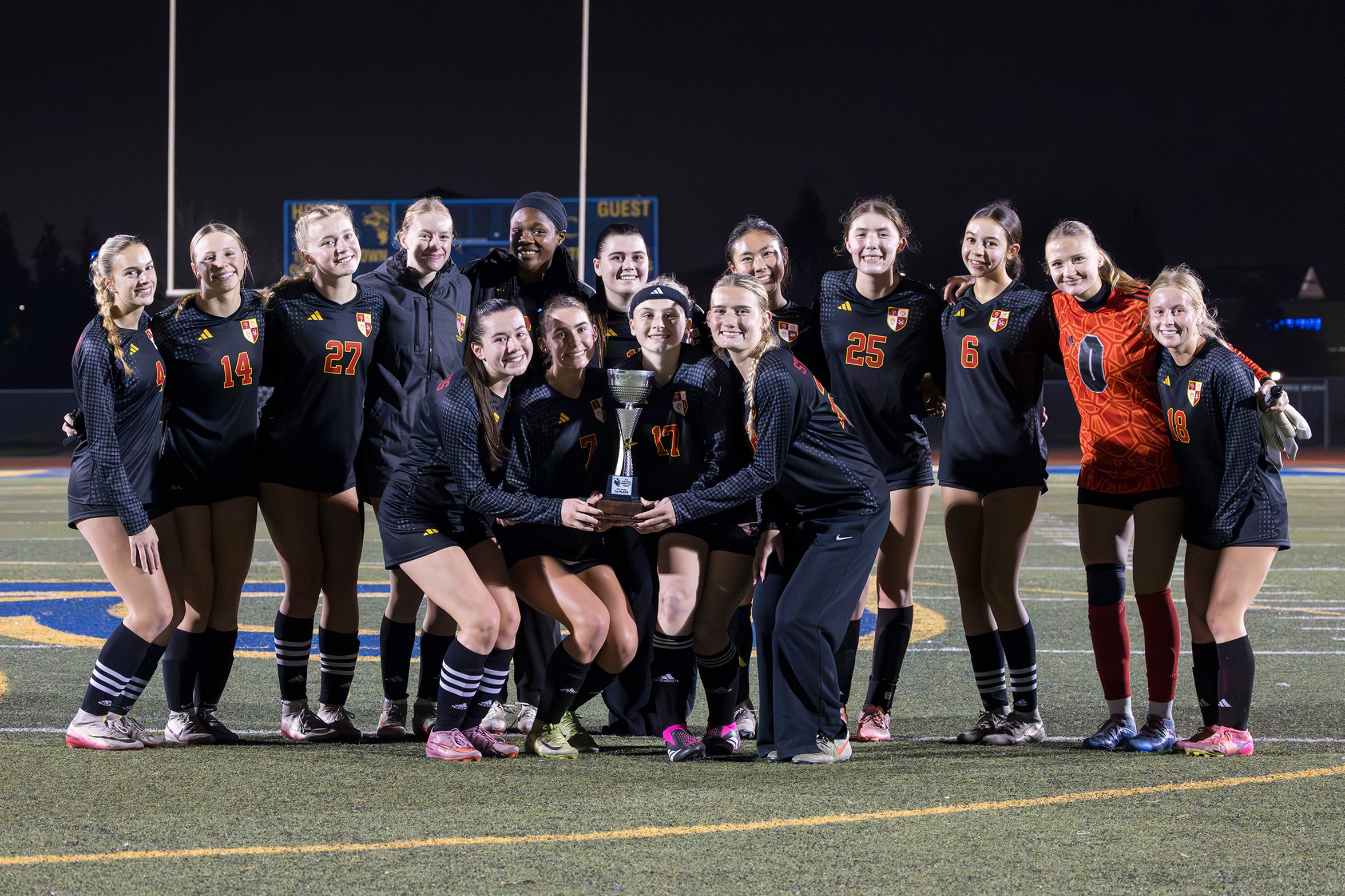 Varsity, JV Gold each win Raider Cup titles