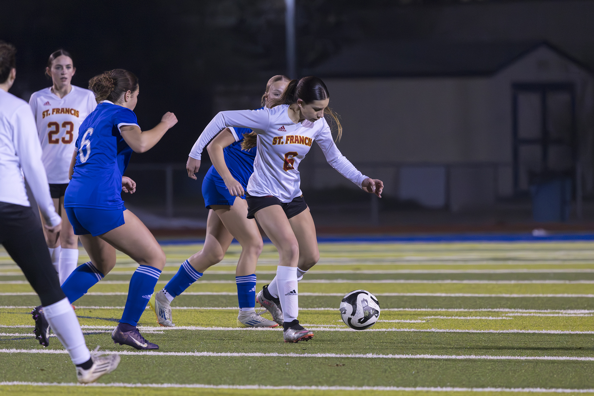 JV Red falls in 3-0 shutout at Davis