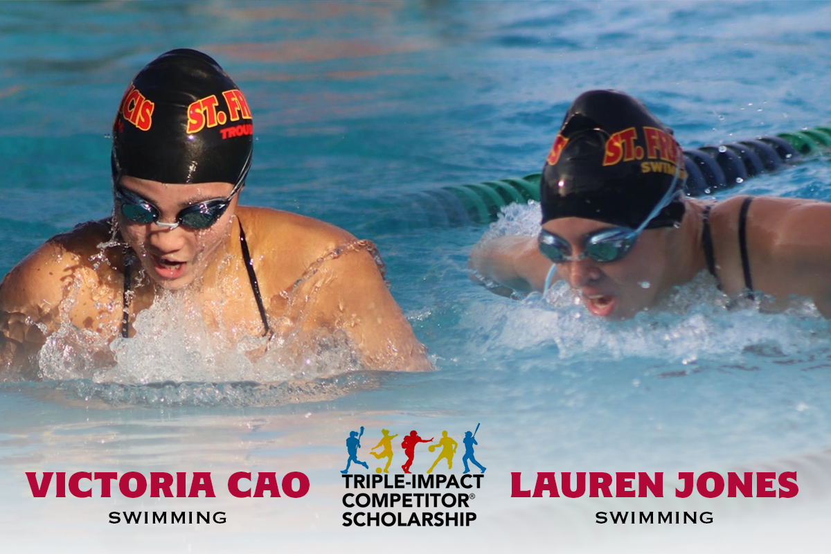 St. Francis duo earns Triple Impact scholarship