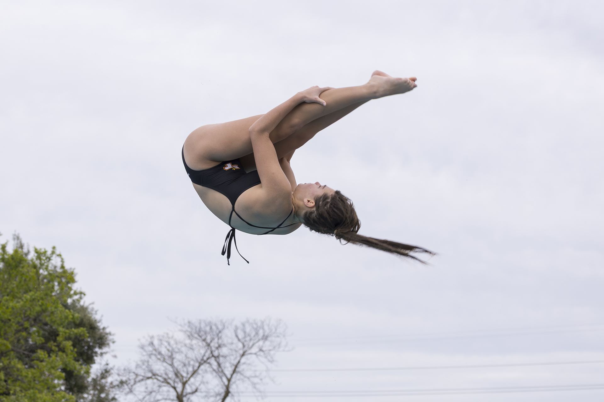 Bates dominates field in SFL diving opener