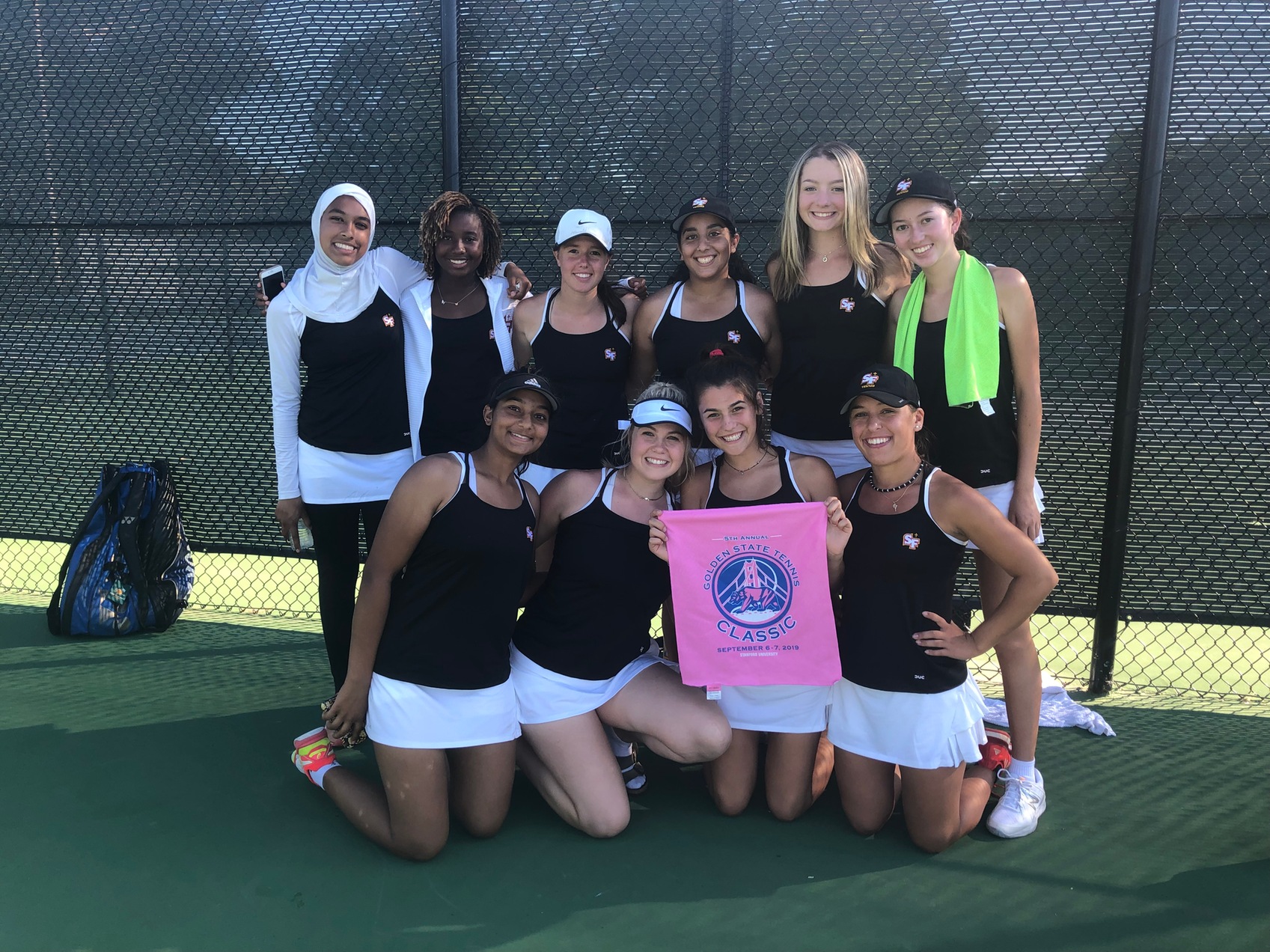 Tennis Splits Two Matches at Golden State Classic