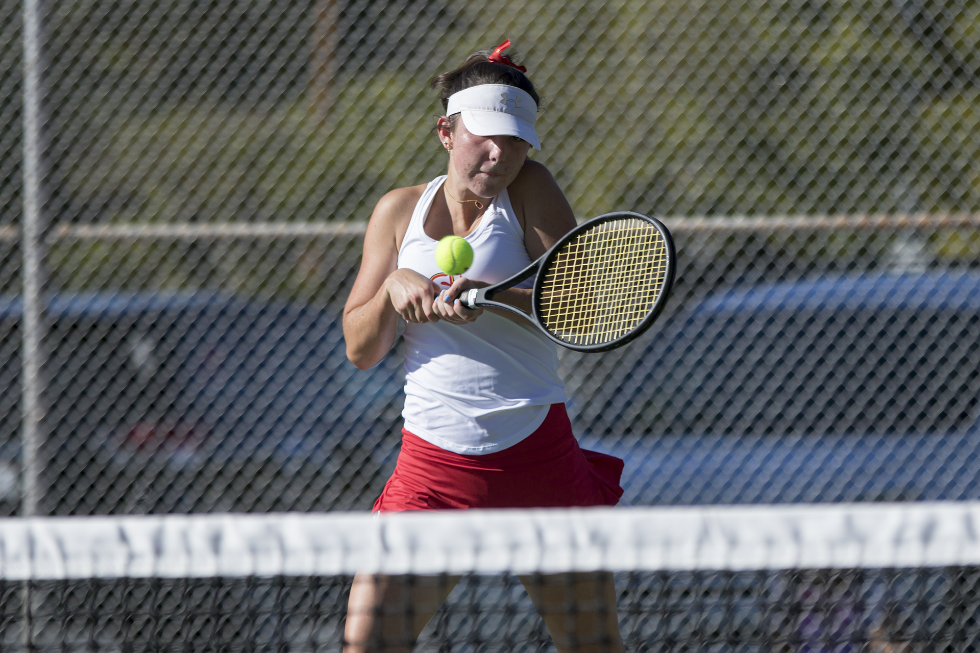 Troubies sweep doubles but fall to Eagles