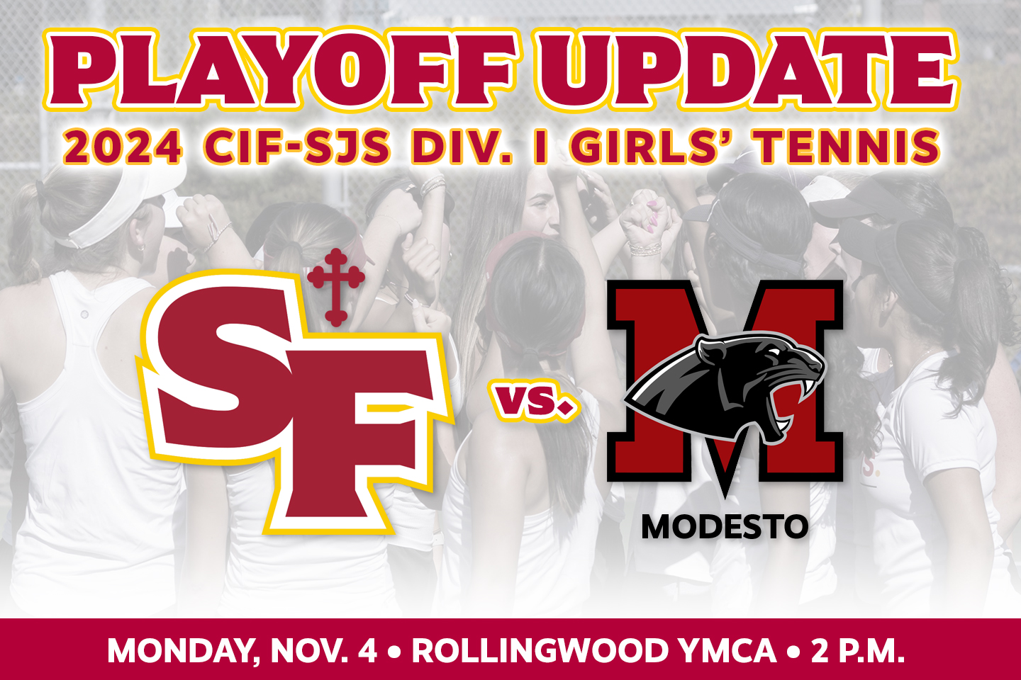 Troubie tennis hosts Modesto in SJS playoff opener