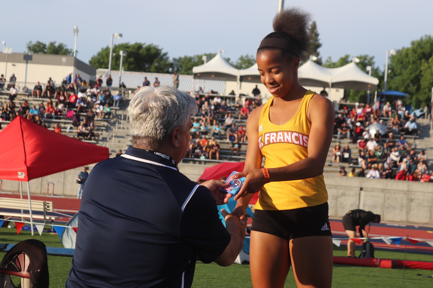 Johnson Finishes Fifth at CIF State Meet in 100-Meter Hurdles