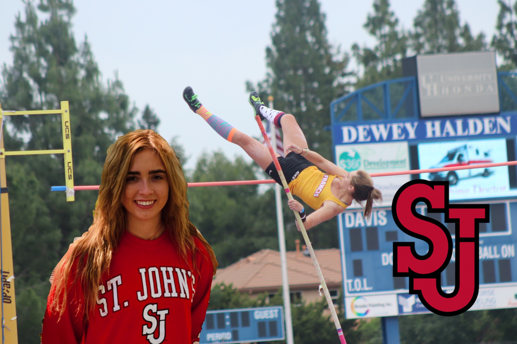 Pole Vaulter Meghan Ladd to Compete for St. John&rsquo;s (N.Y.) University