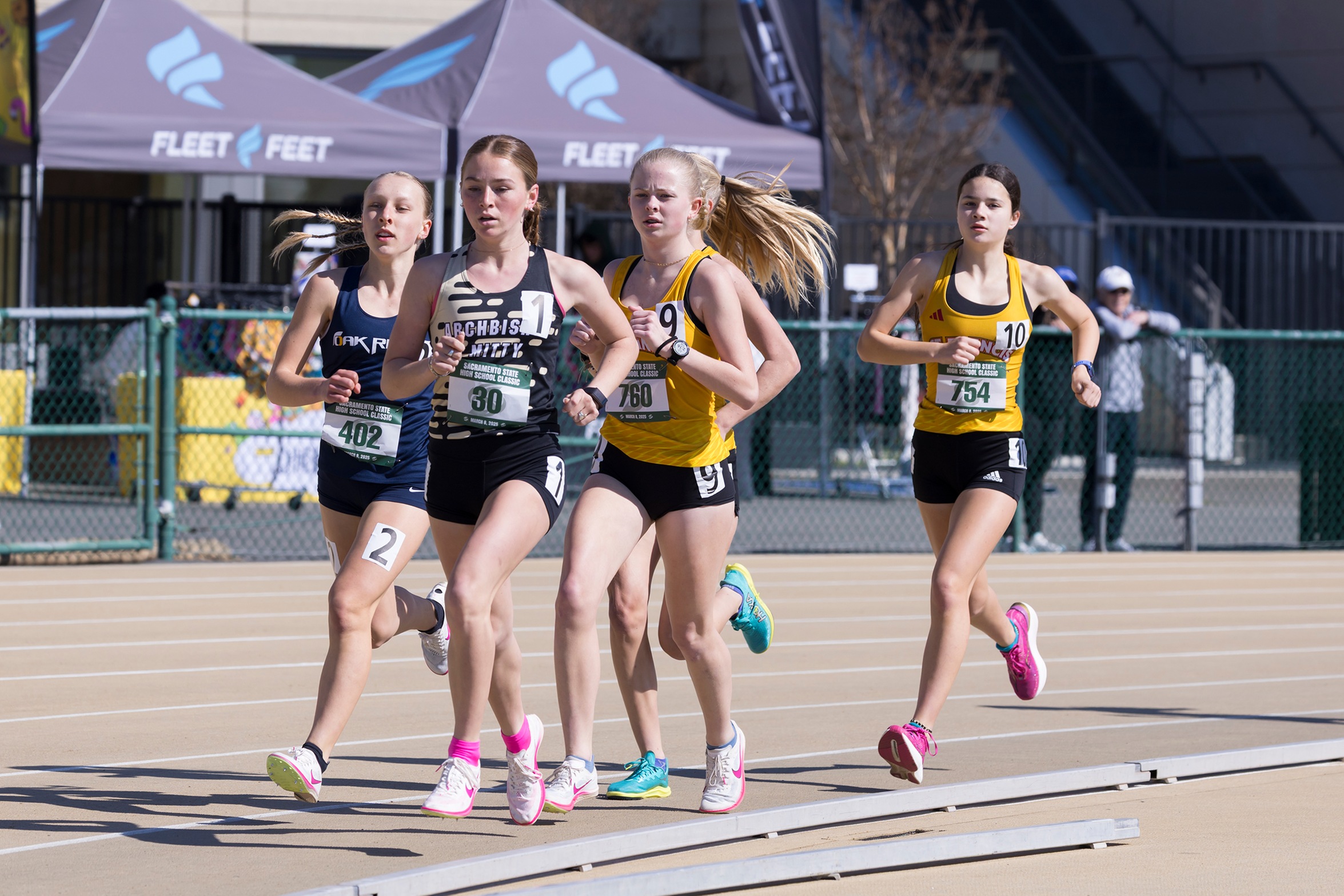 Small but strong squad reps SF at Sac State
