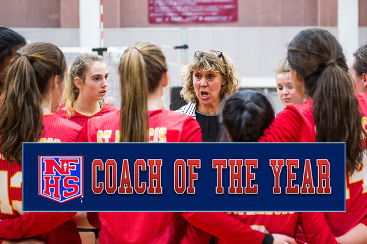 Volleyball&rsquo;s Wright Selected NFHS 2017-18 California Coach of the Year
