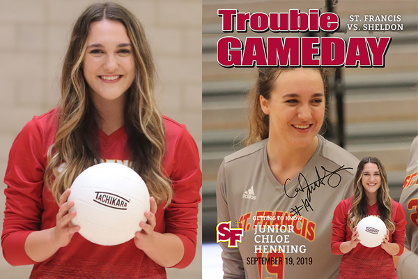 Get to Know: Volleyball's #19 Chloe Henning