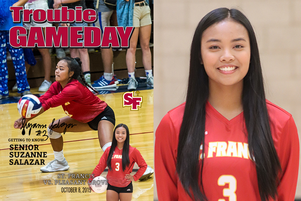 Get to Know: Volleyball's #3 Suzanne Salazar