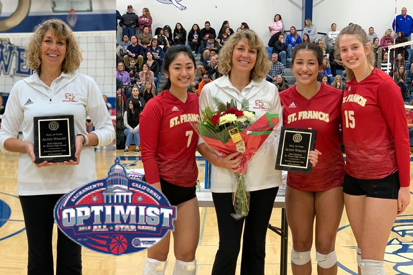Optimist Club Honors Wright with HOF Honor, Edwards Wins MVP