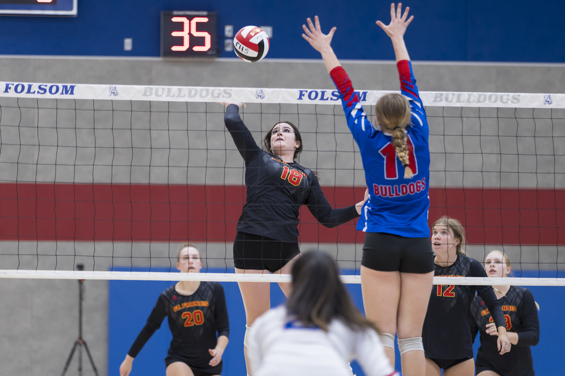 Troubie volleyball opens season at Bulldog Bash