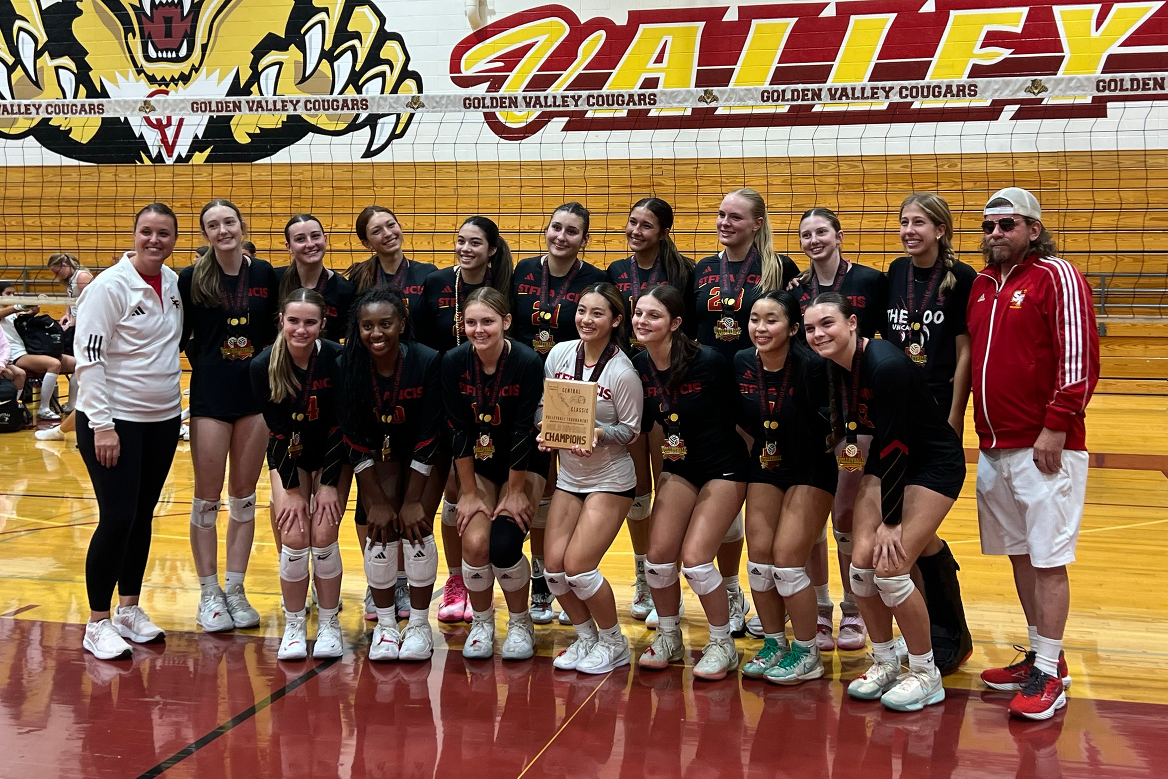 Varsity, frosh volleyball win tourney championships